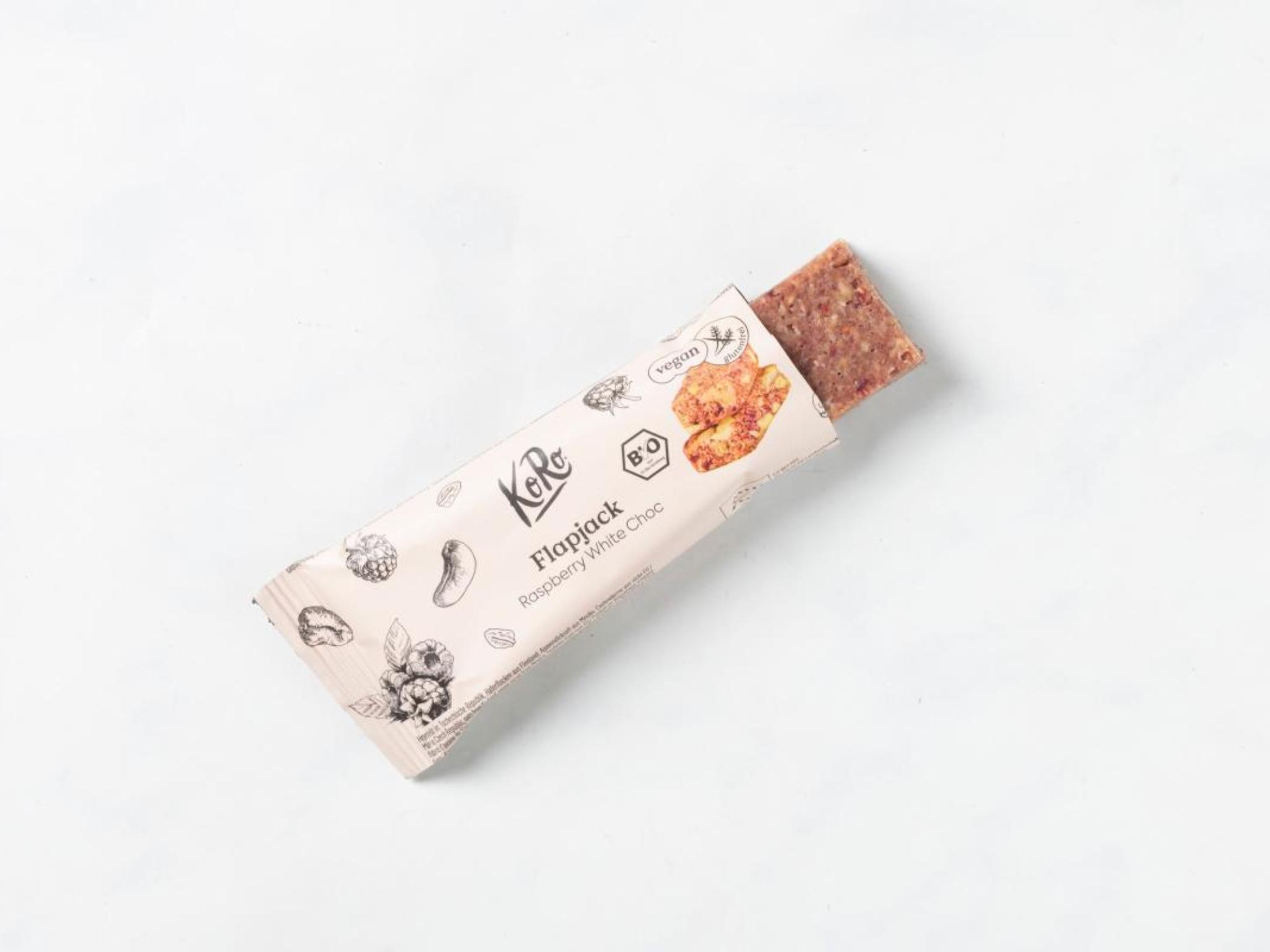 Barretta cioccolato bianco e lamponi BIO