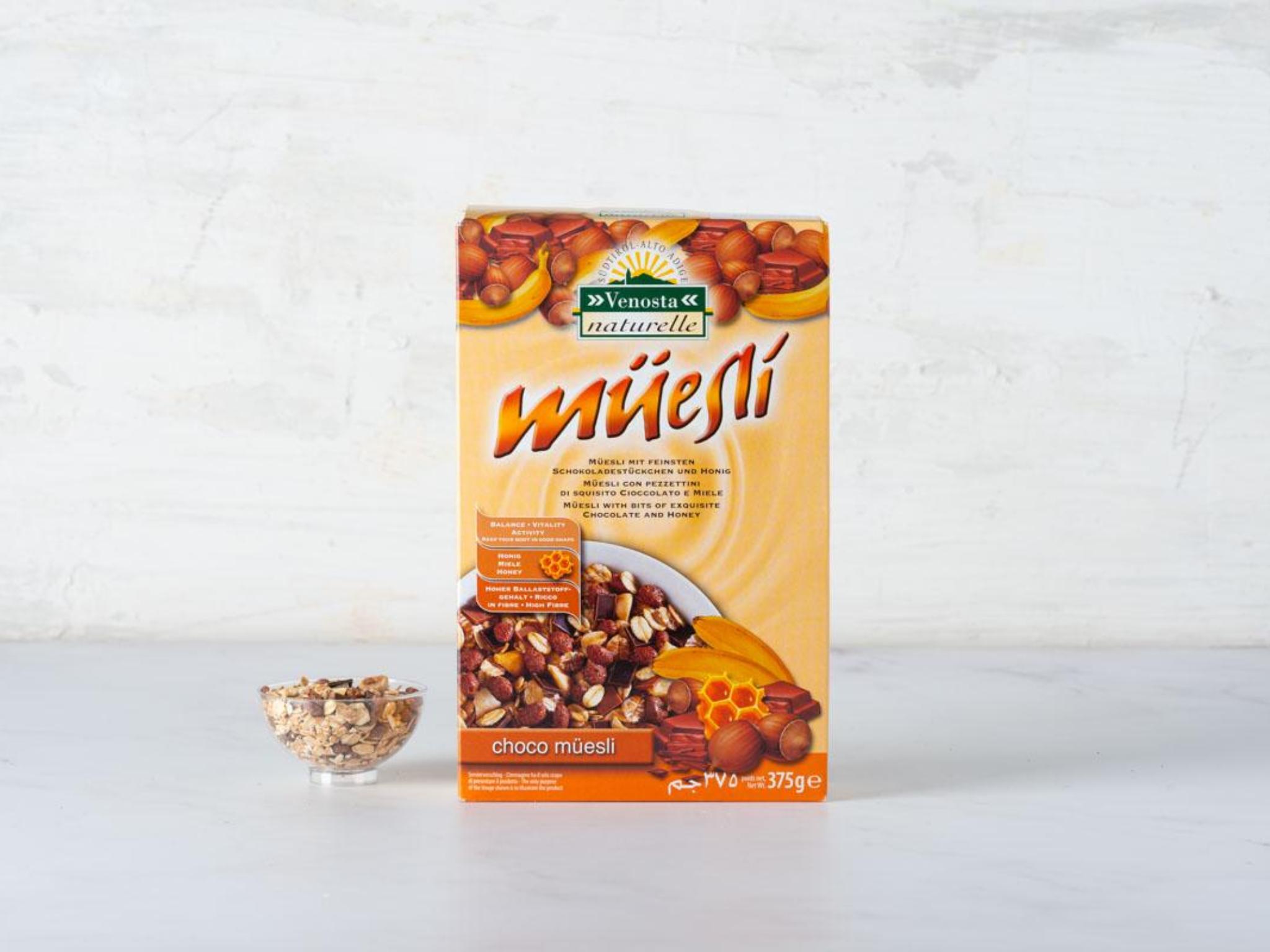 Müesli al cioccolato
