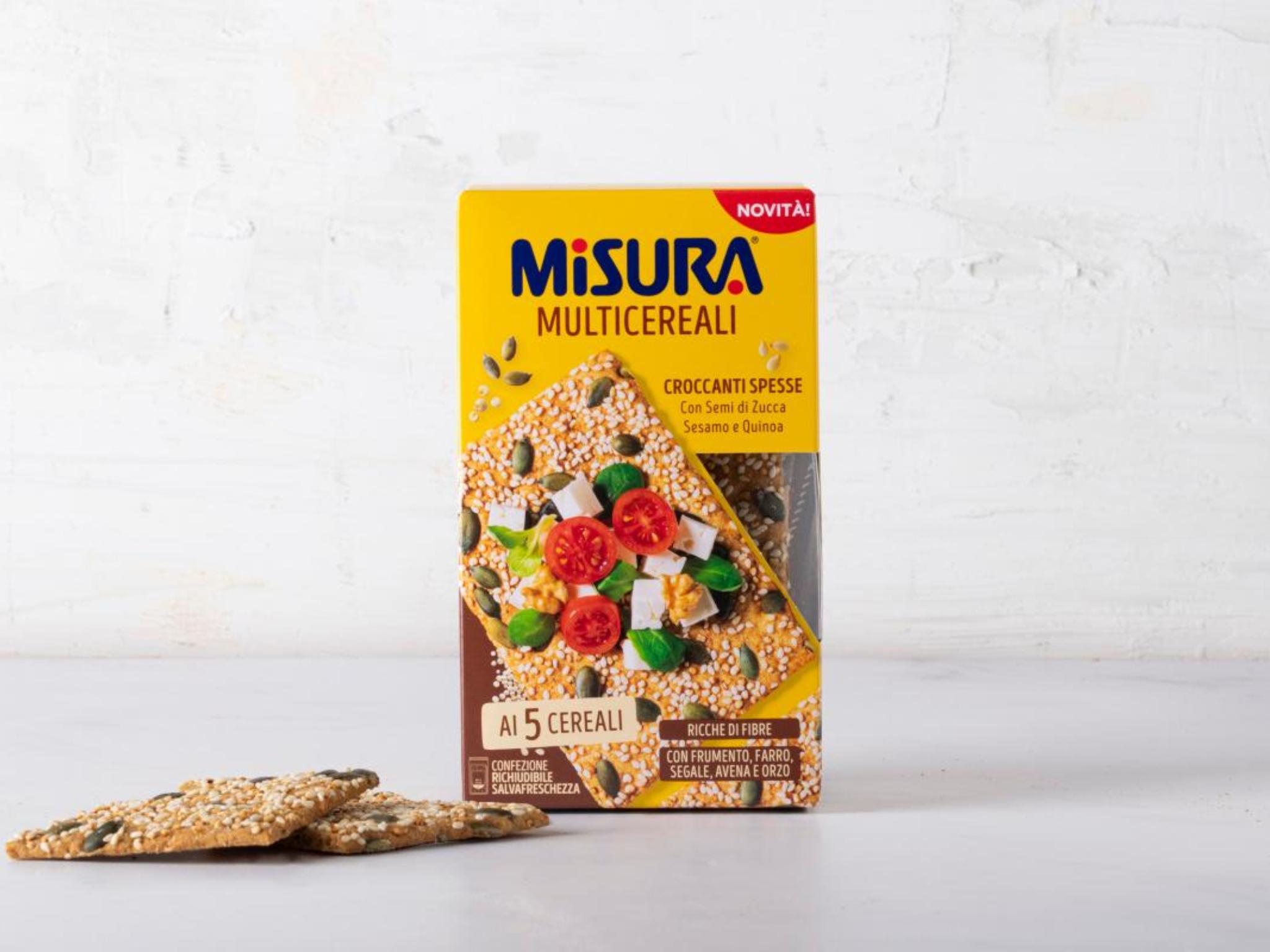 Crackers croccanti multicereali