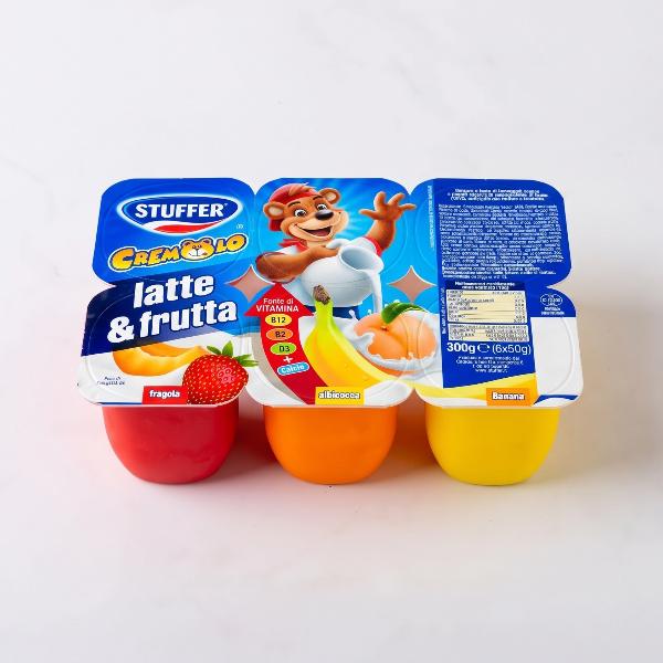 Stuffer Formaggio fresco Cremolo alla frutta | 5 x 60 g