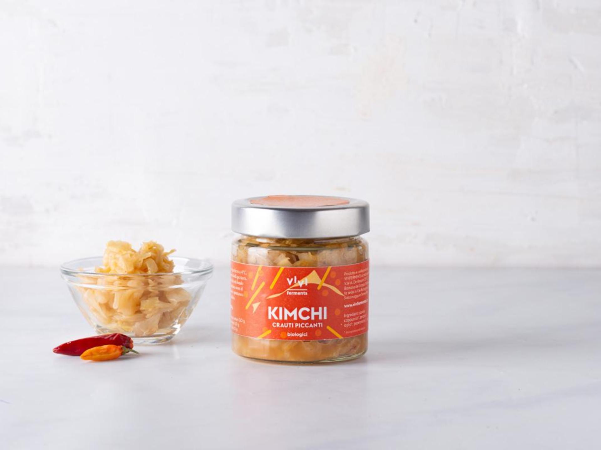 Kimchi con crauti piccanti