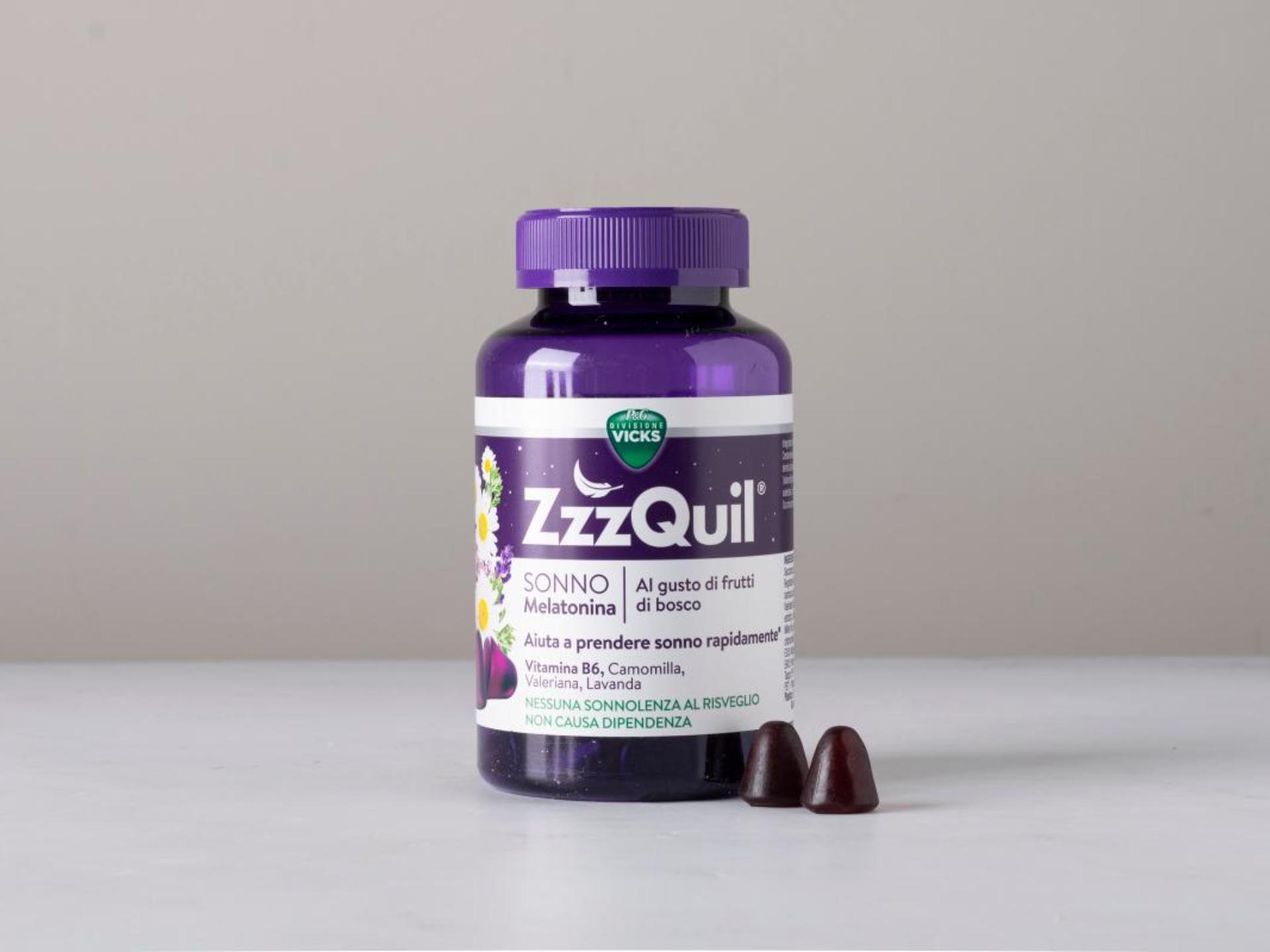 Zzzquil pastiglie gommose con melatonina
