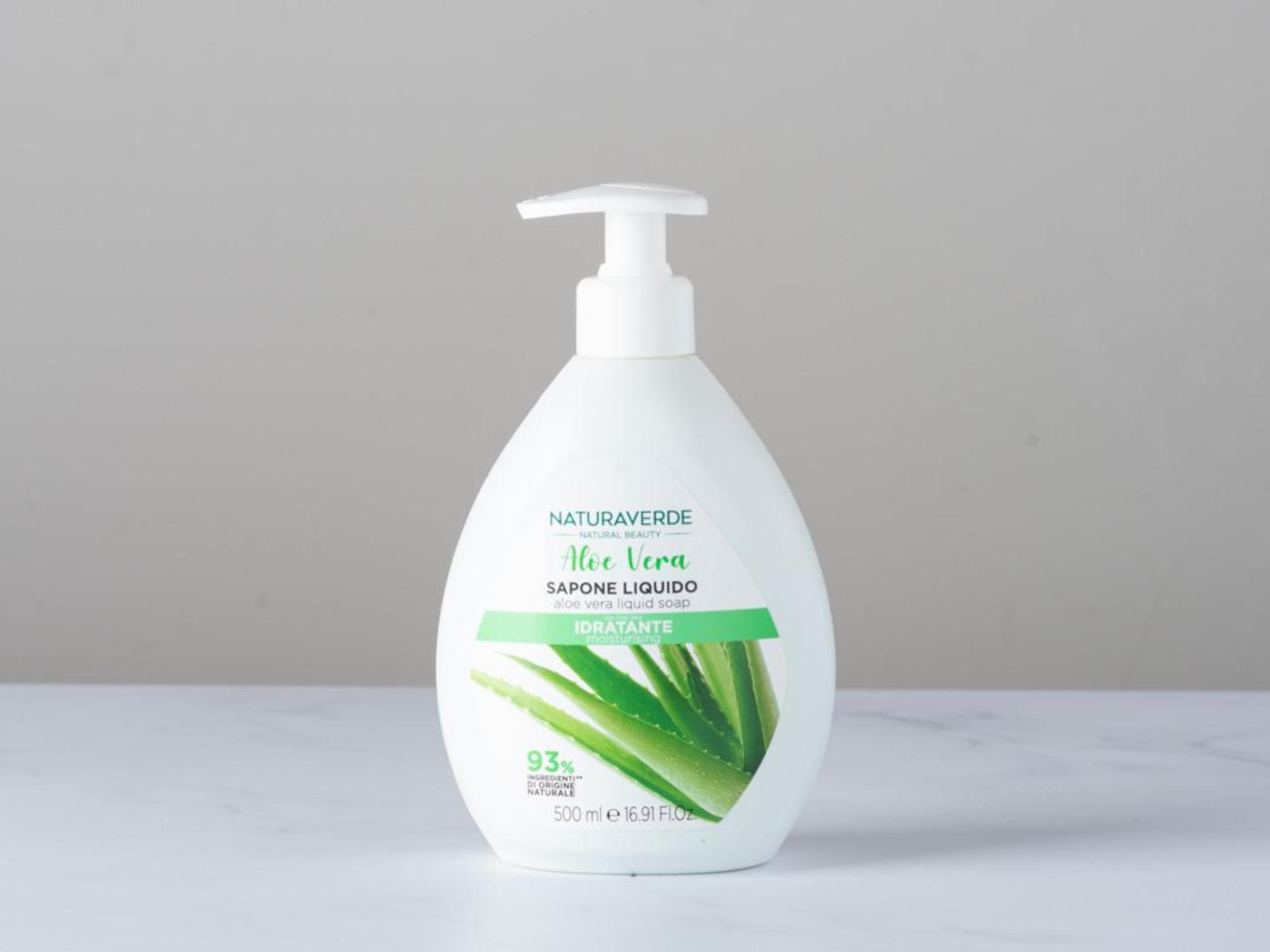 Sapone liquido mani aloe vera