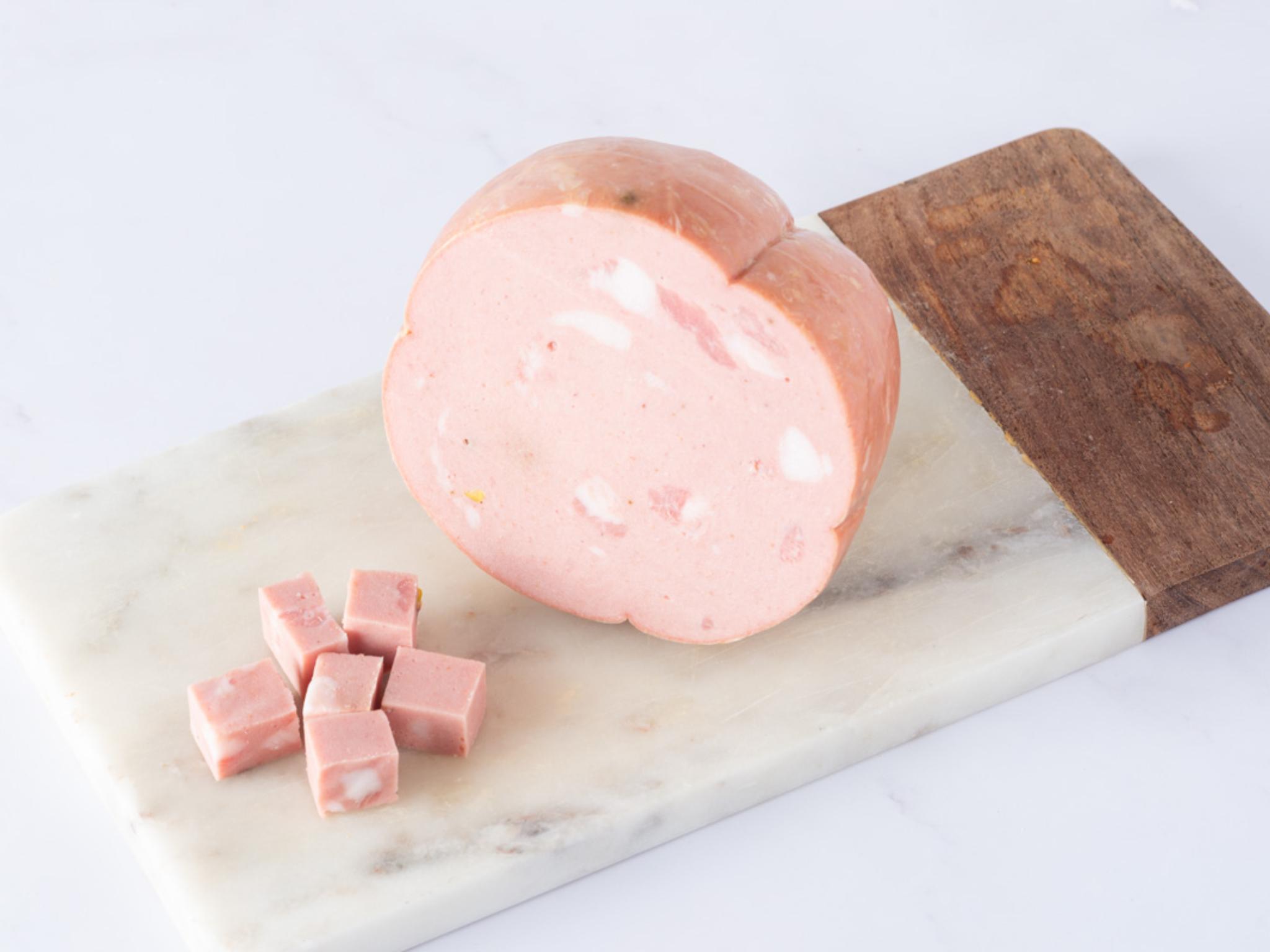 Mortadella con pistacchi