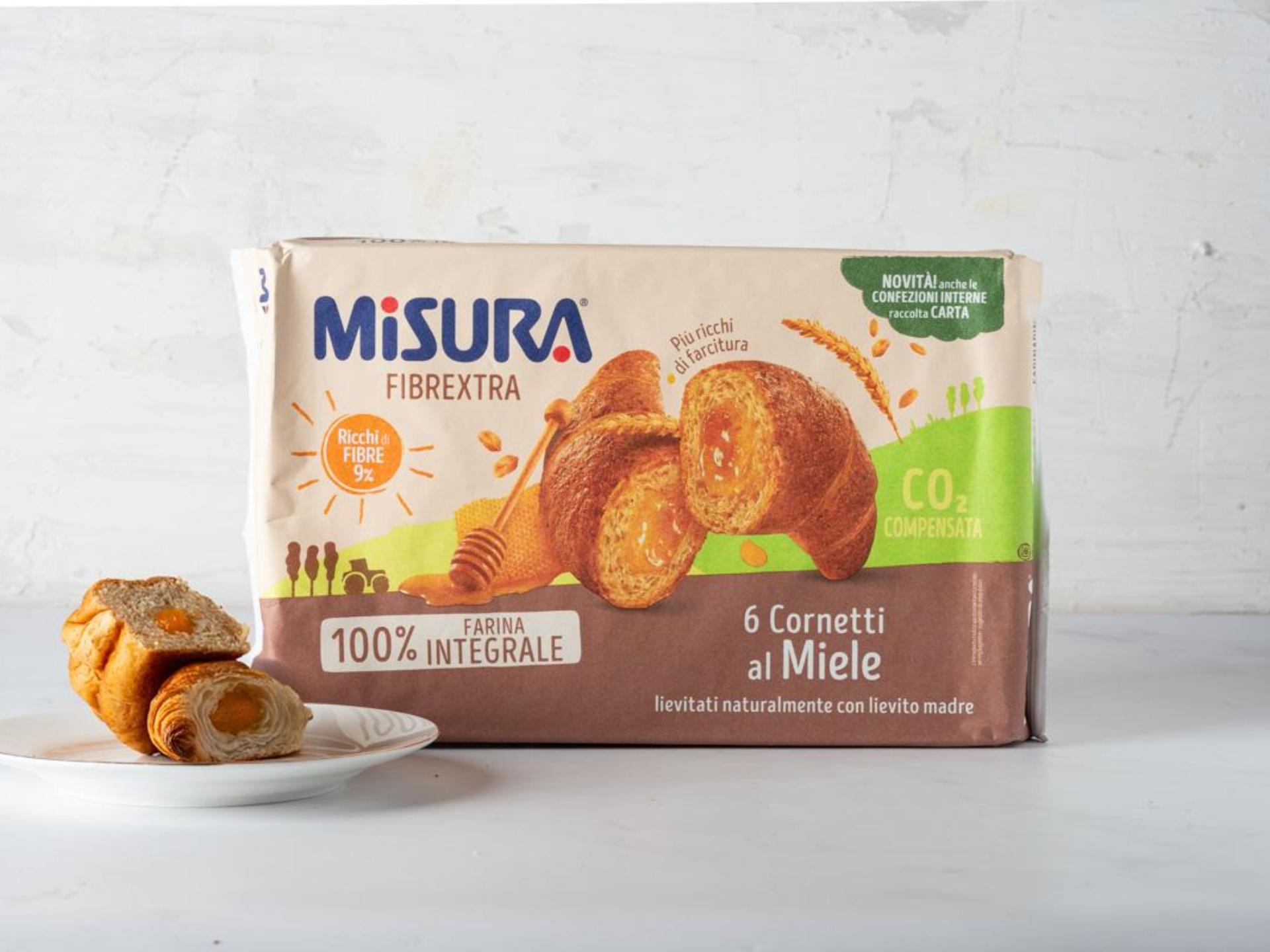 Fibrextra cornetti integrali al miele