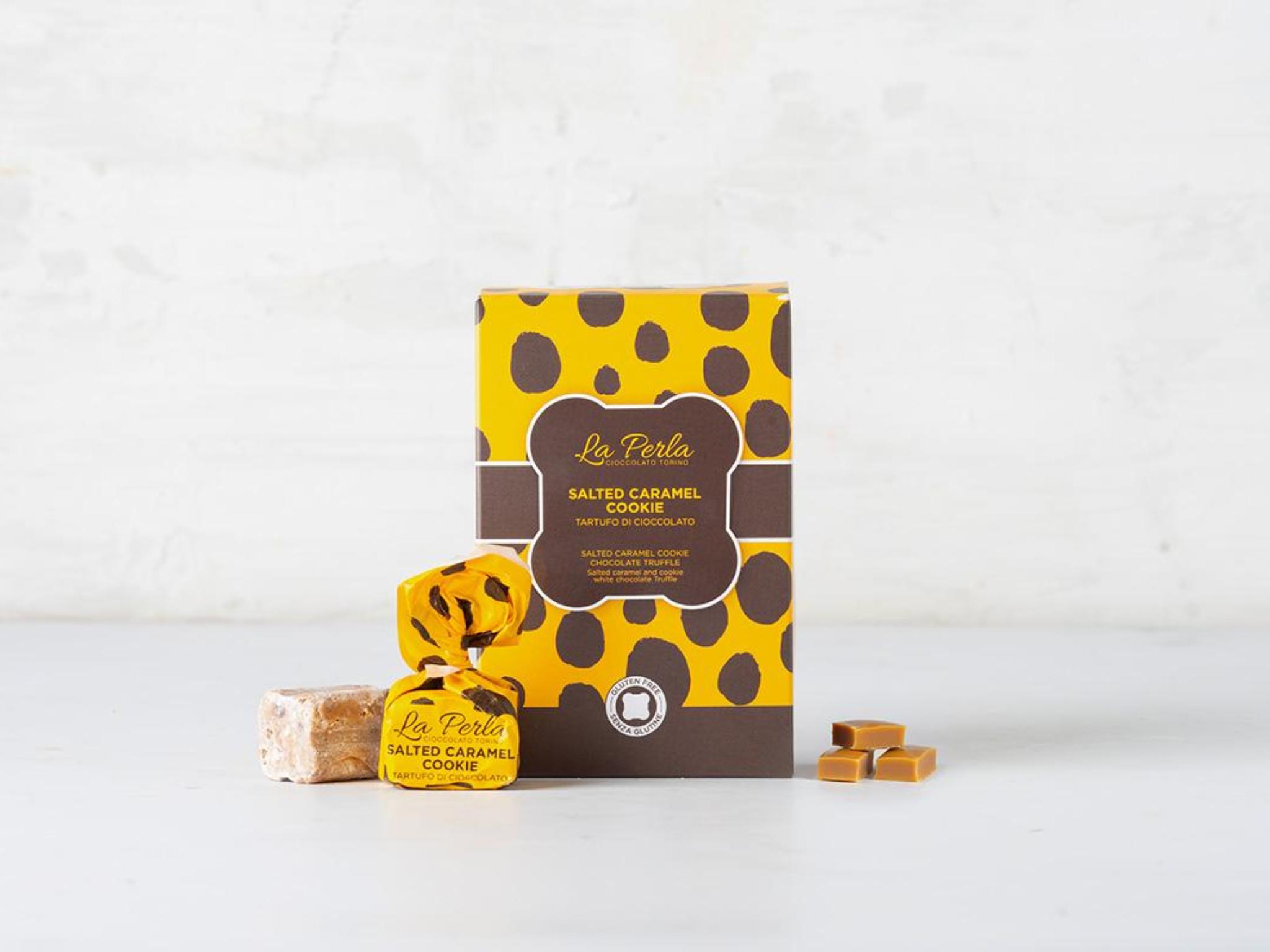 Tartufi bianchi al caramello salato cookies