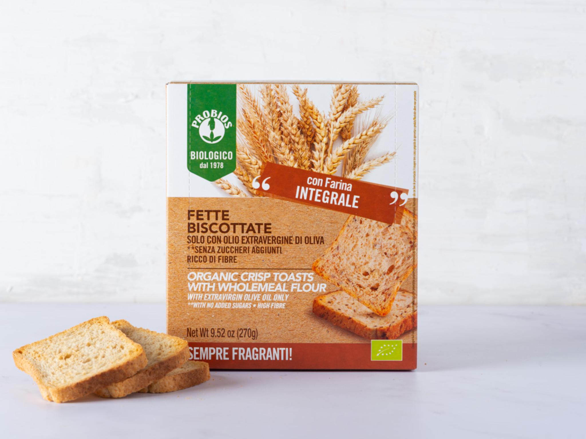 Fette biscottate integrali BIO