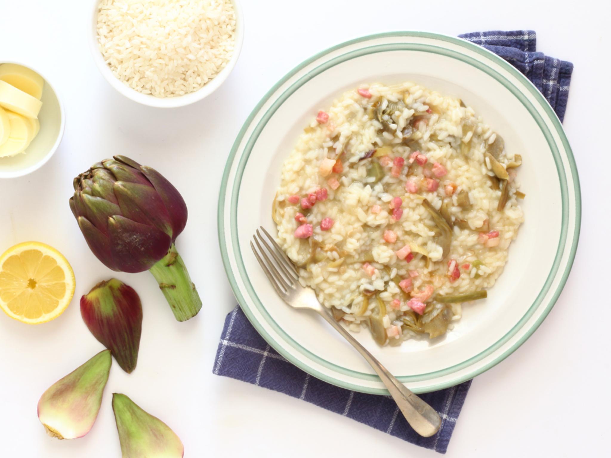 Kit Risotto carciofi e pancetta