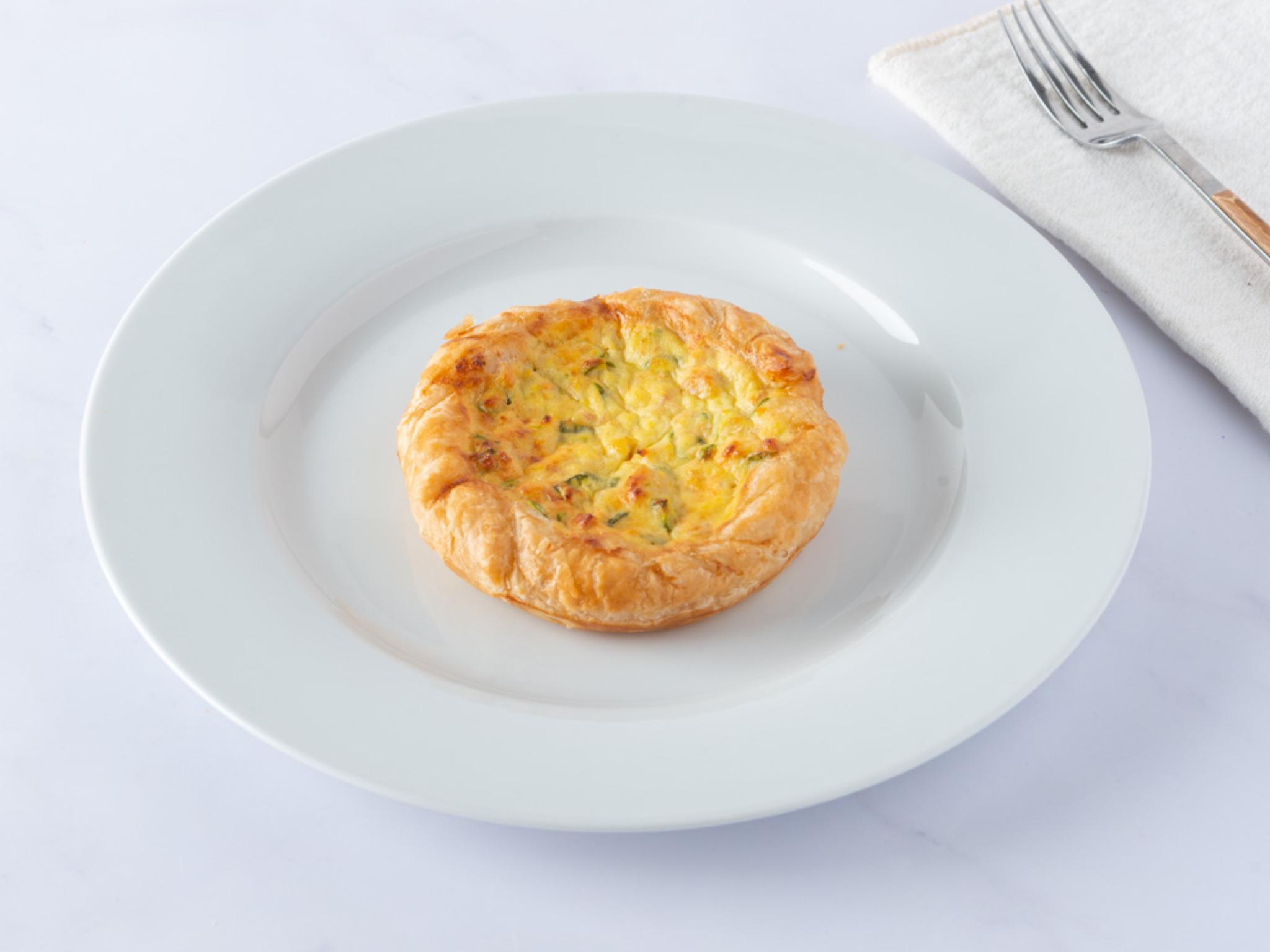 Sfogliata prosciutto e zucchine