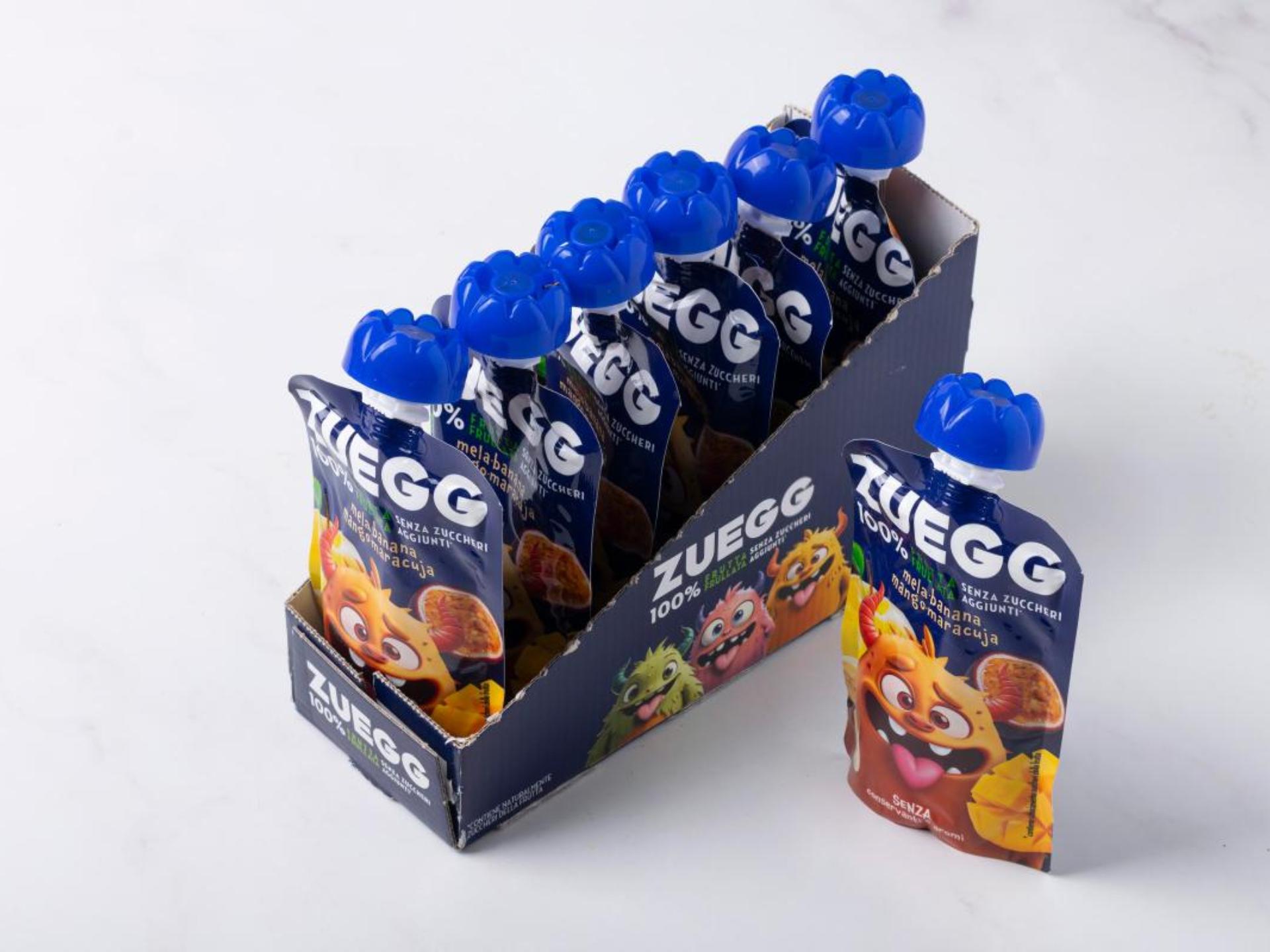 6 Frutta frullata mela, banana, mango e maracuja