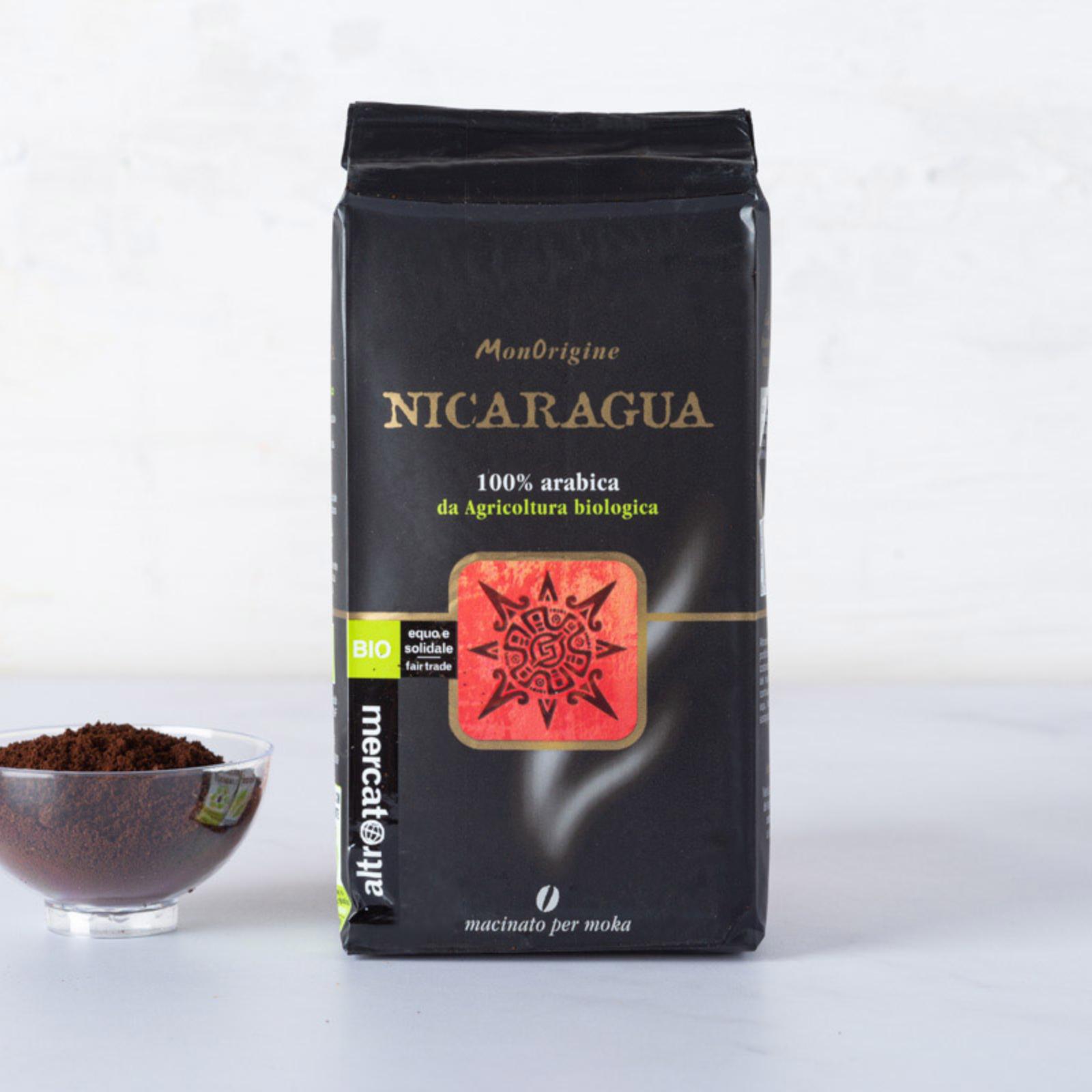 Caffè macinato Nicaragua 100% Arabica BIO