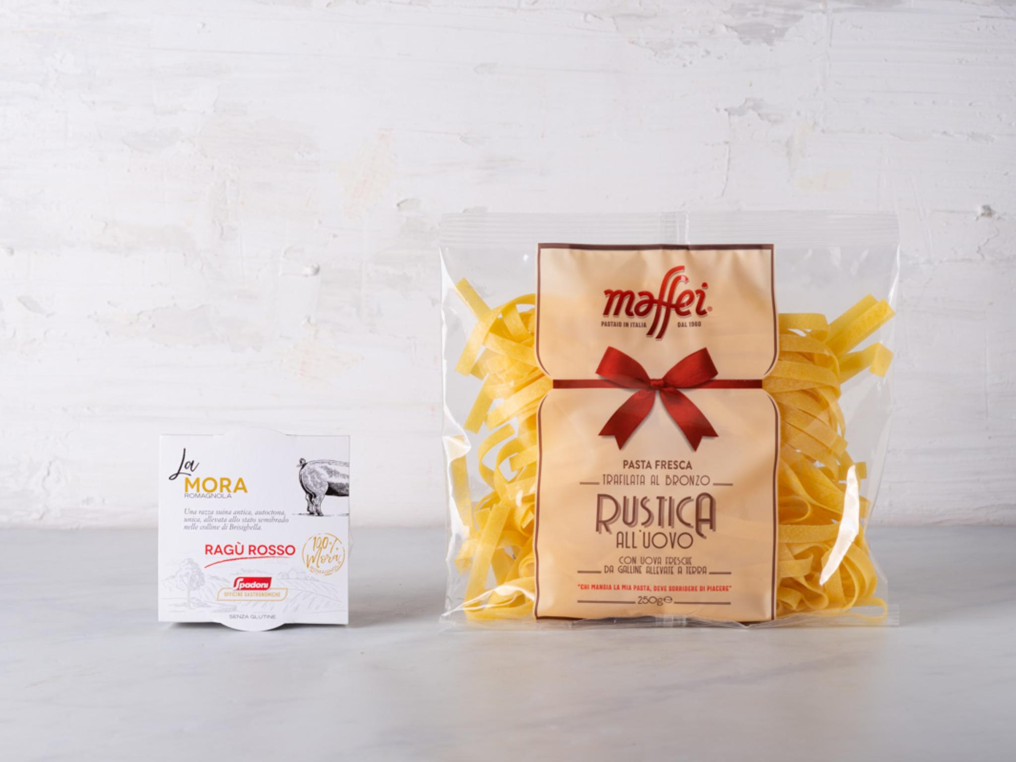 Kit Tagliatelle al ragù di Mora Romagnola