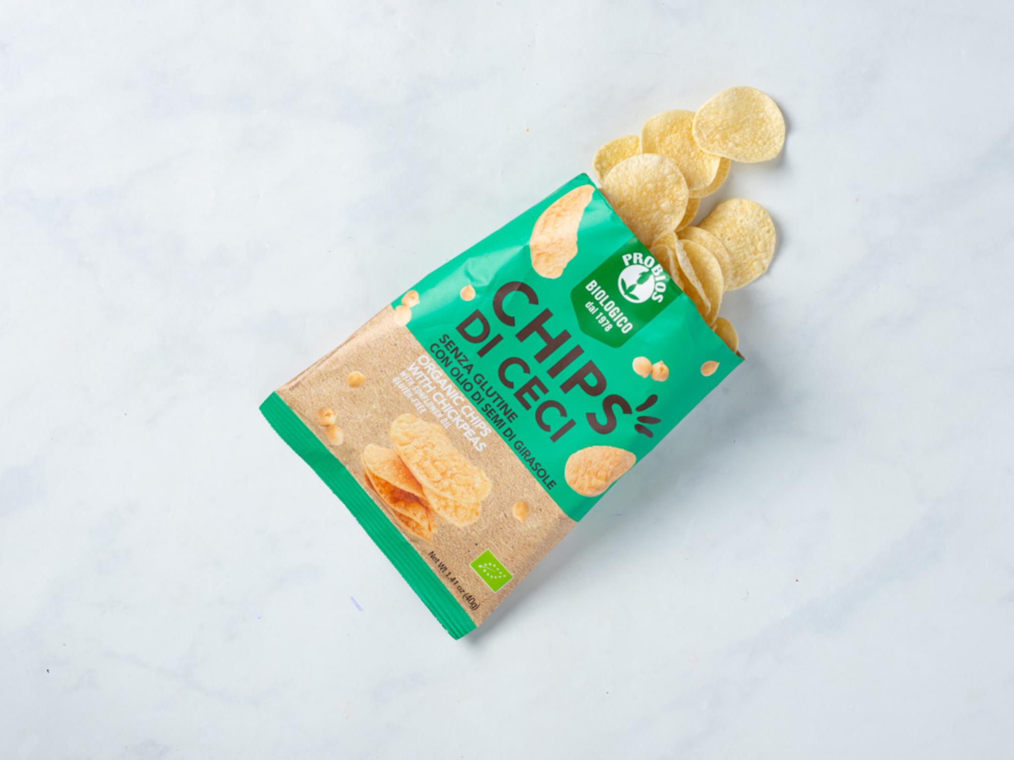Chips di ceci senza glutine BIO