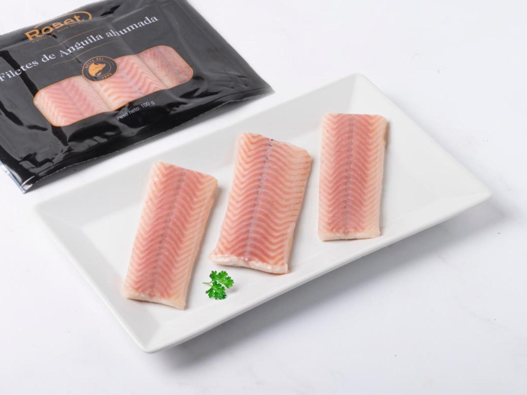 Filetti di anguilla affumicata