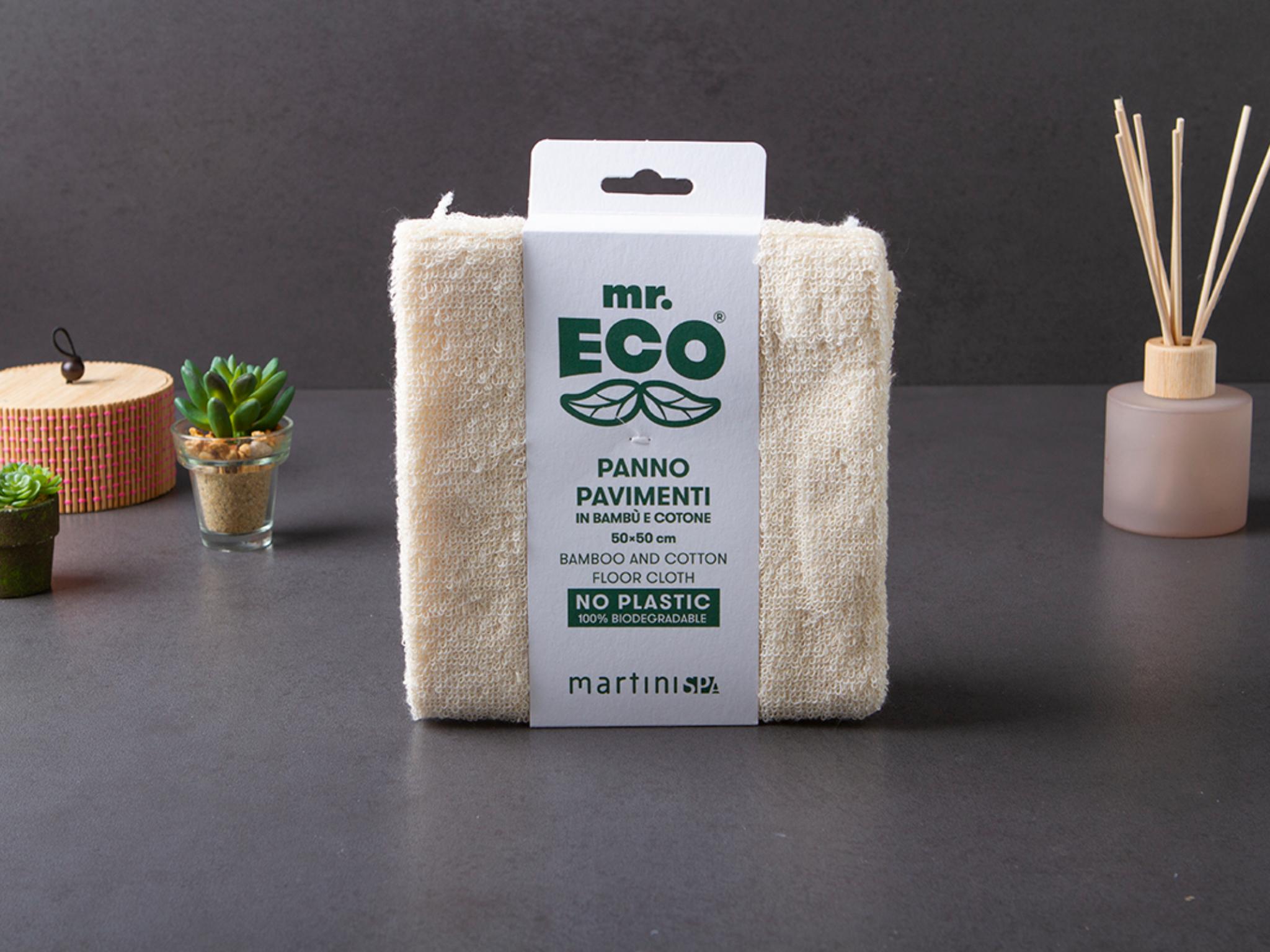 Panno per pavimenti in bambù e cotone ECO