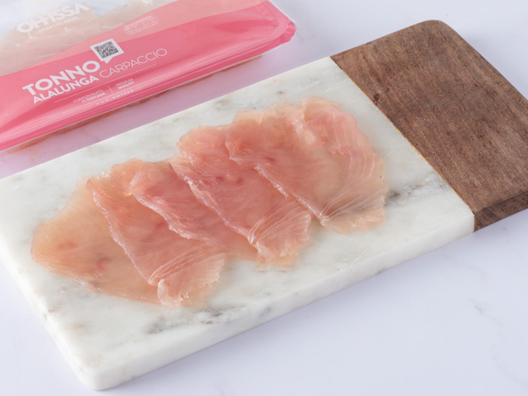 Carpaccio di alalunga