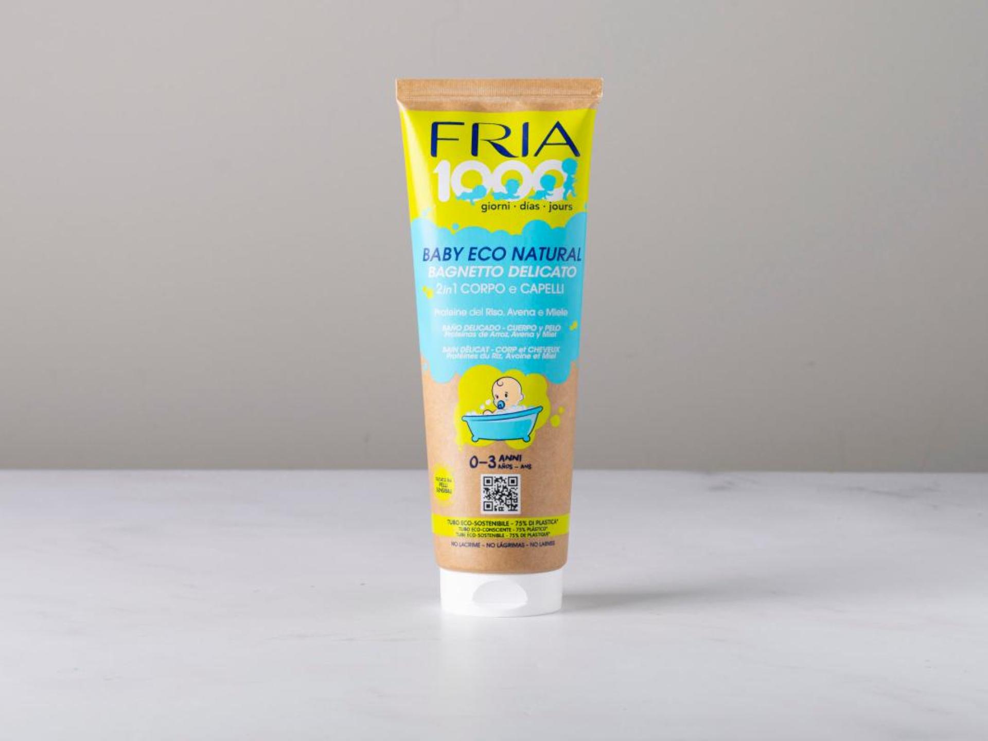 Bagnoschiuma per neonati 2in1