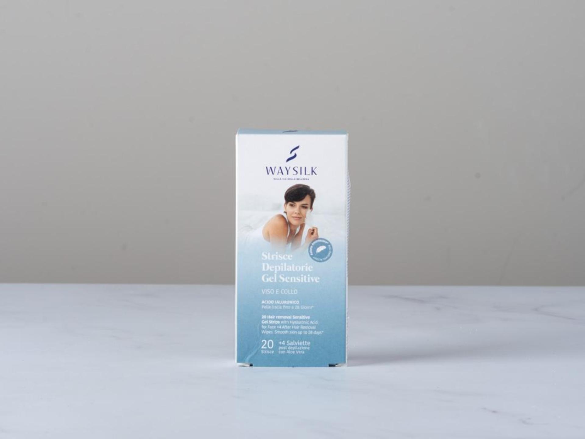 20 strisce depilatorie viso