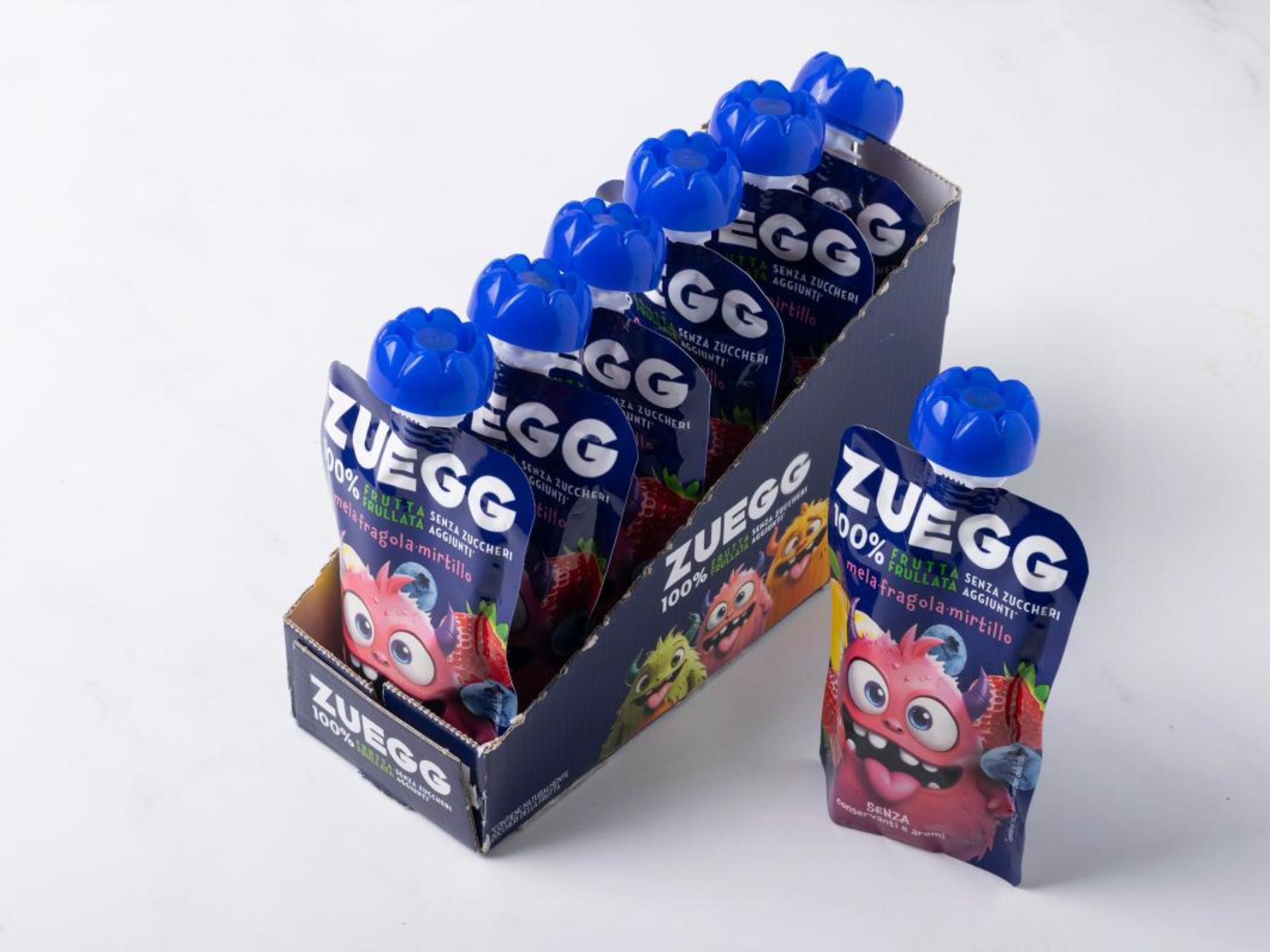 6 Frutta frullata mela, fragola e mirtillo