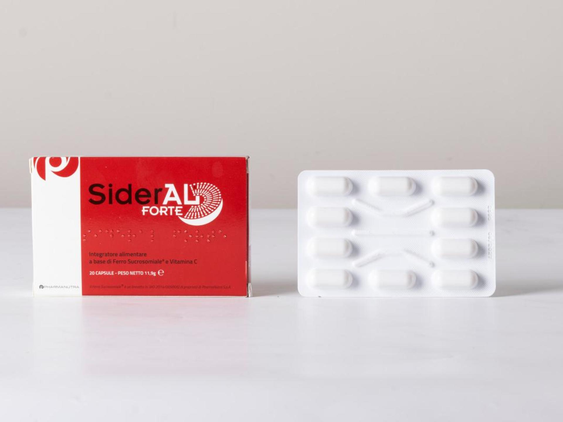 Sideral forte integratore alimentare di ferro e vitamina C
