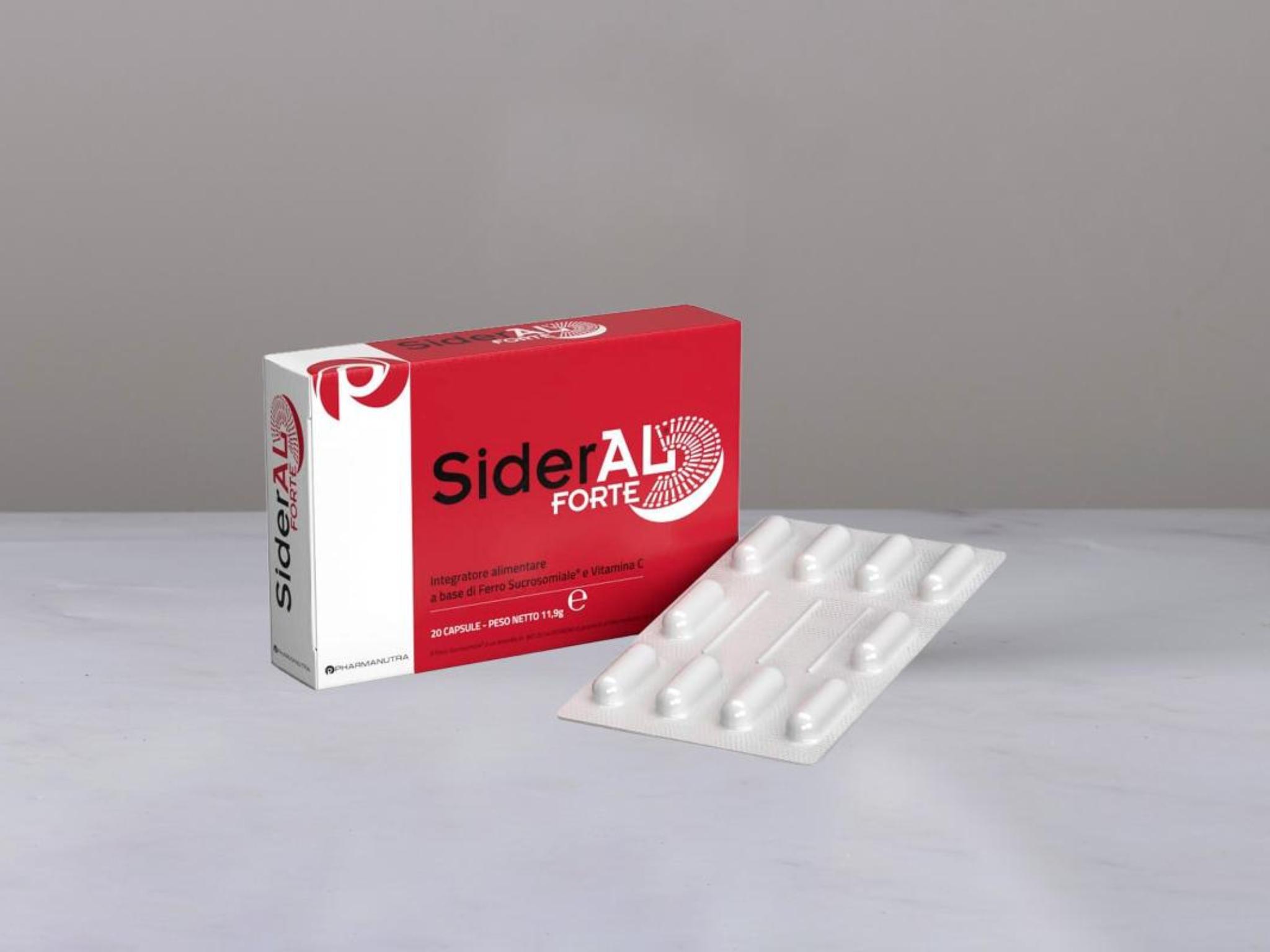 Sideral forte integratore alimentare di ferro e vitamina C