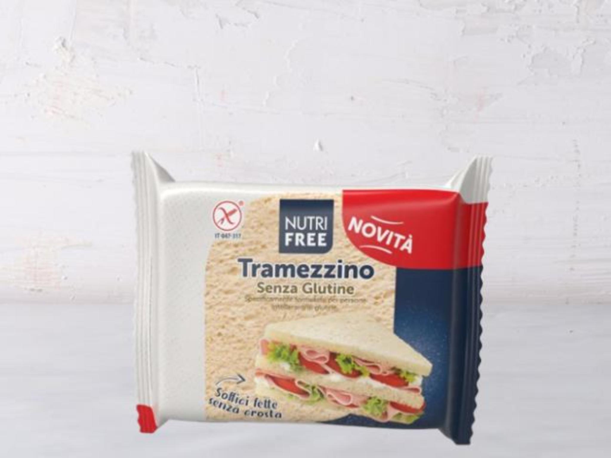 Tramezzini senza crosta senza glutine