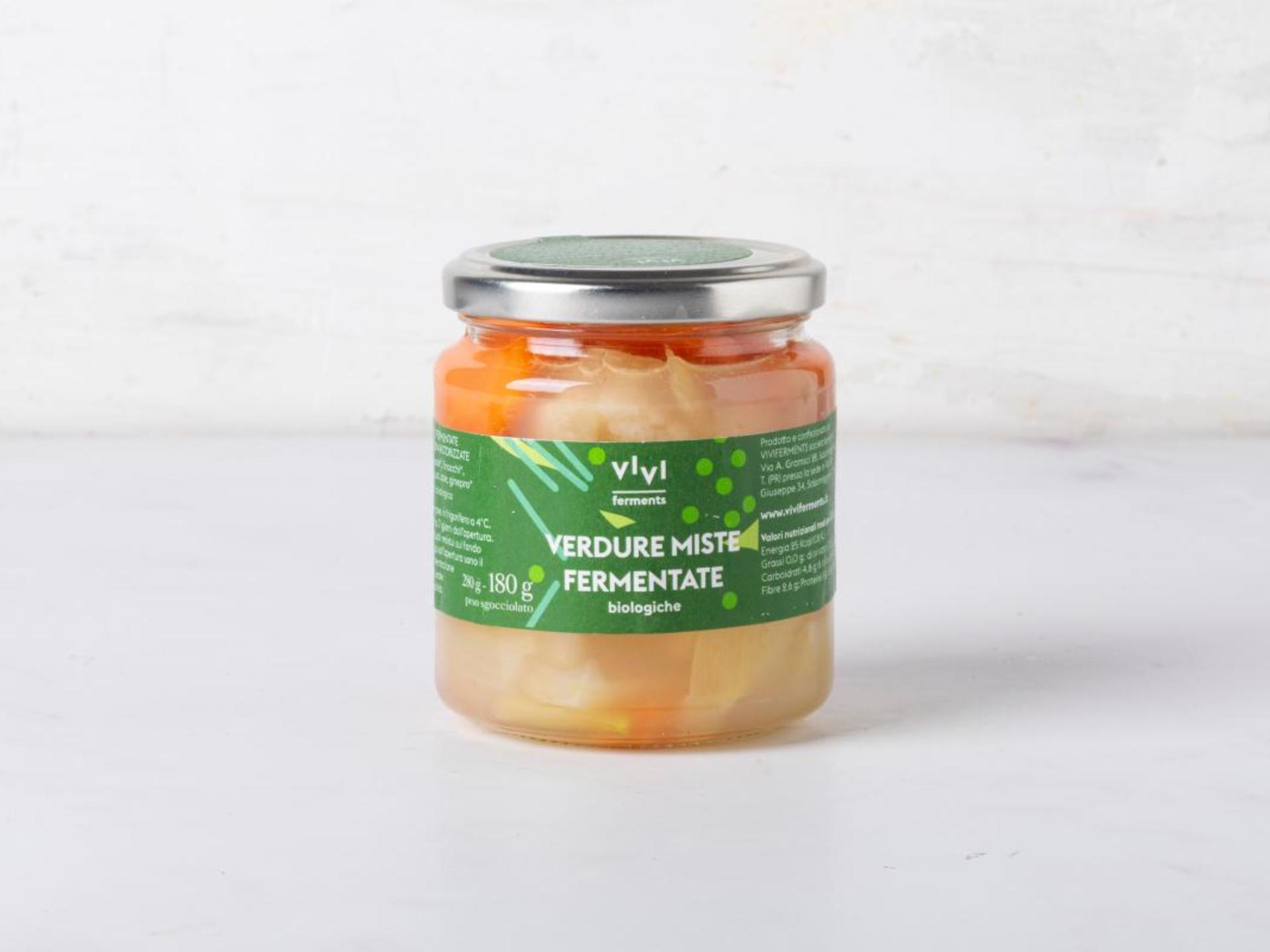 Verdure miste fermentate