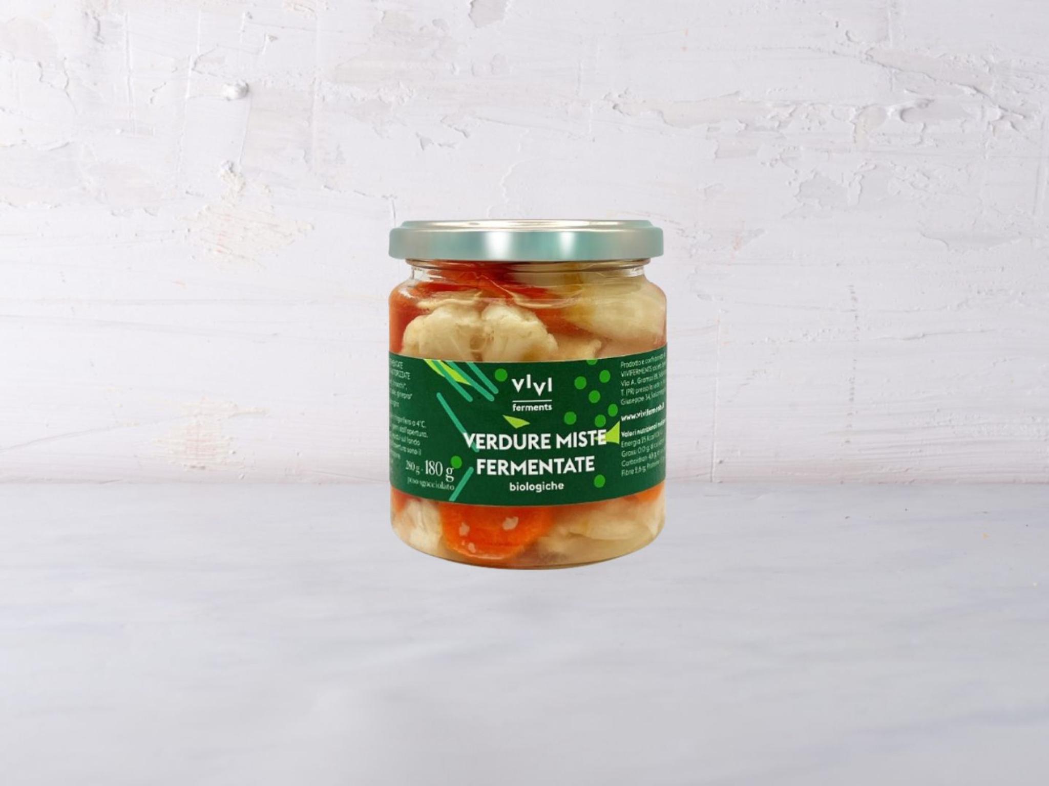 Verdure miste fermentate