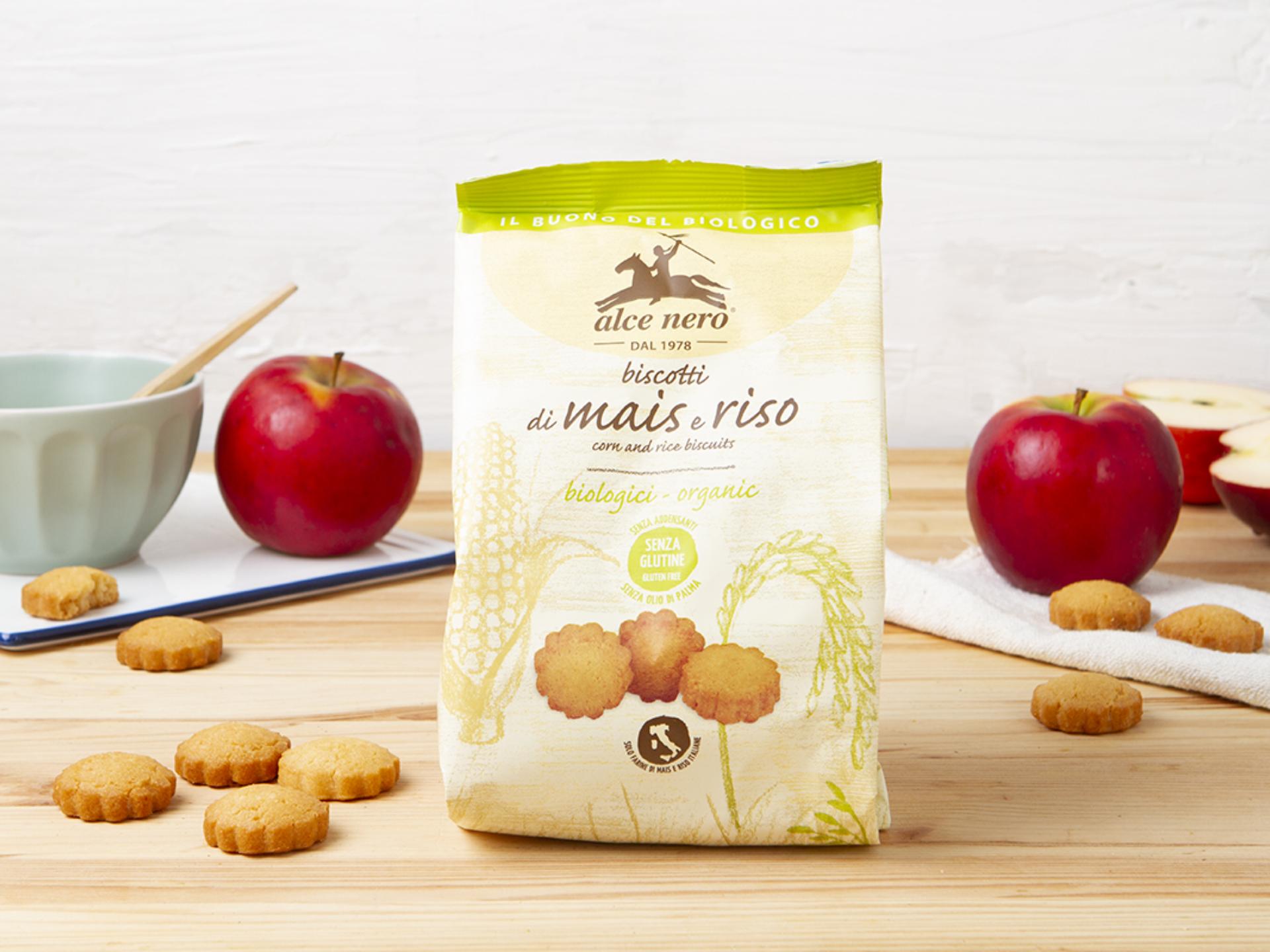 Biscotti di mais e riso BIO senza glutine