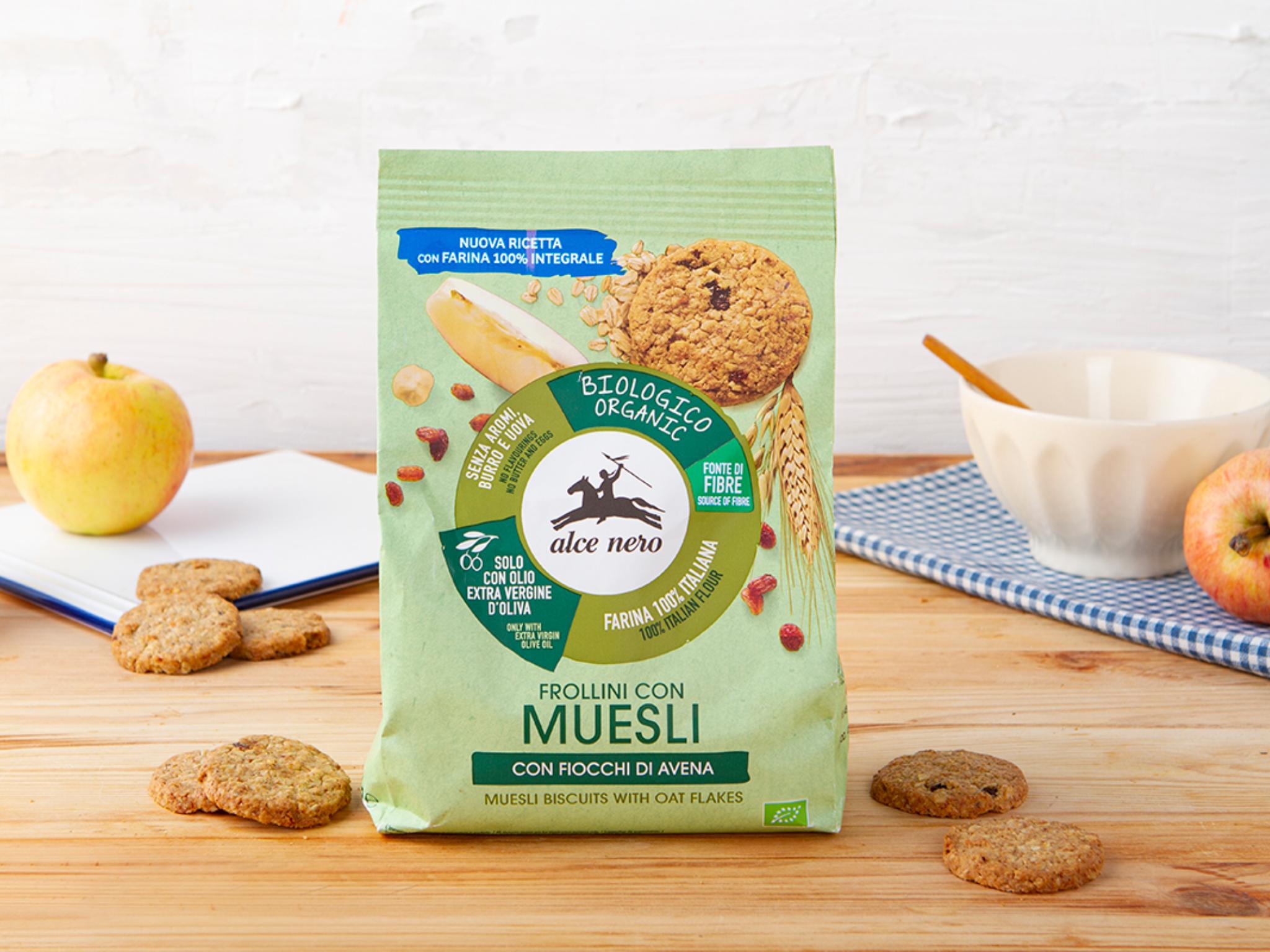 Frollini integrali con muesli BIO