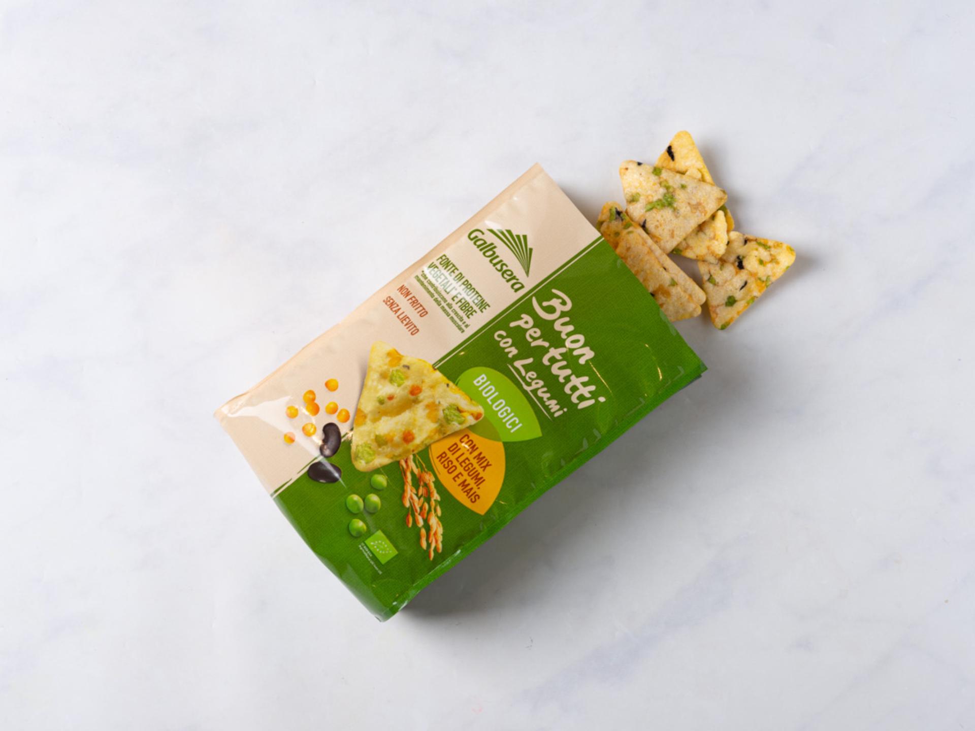 Triangolini di riso, mais e legumi BIO