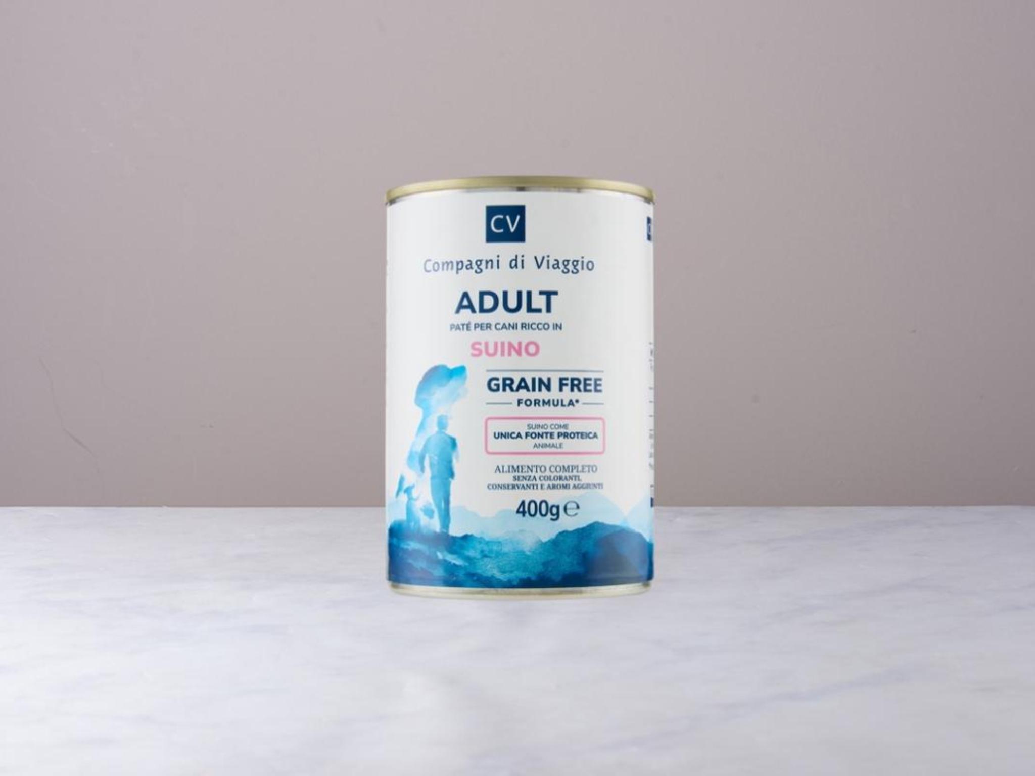 Adult Patè per cani con suino