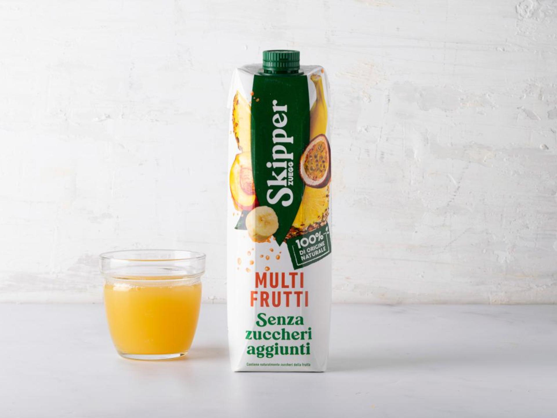 Bevanda multifrutti senza zuccheri aggiunti