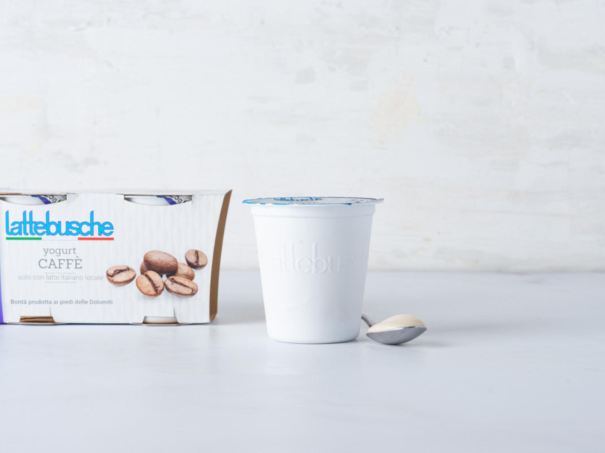 Yogurt intero al caffè