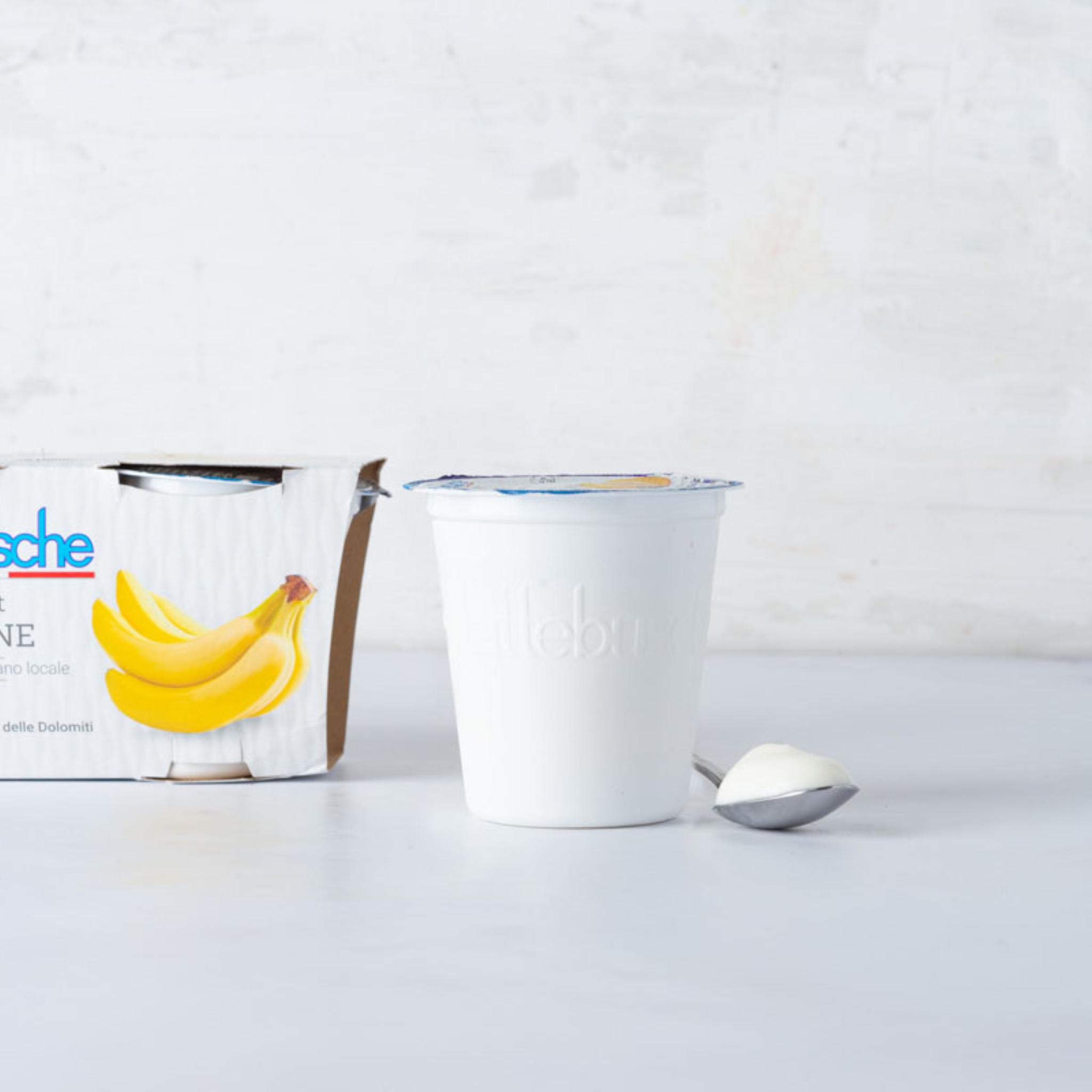 Yogurt intero alla banana
