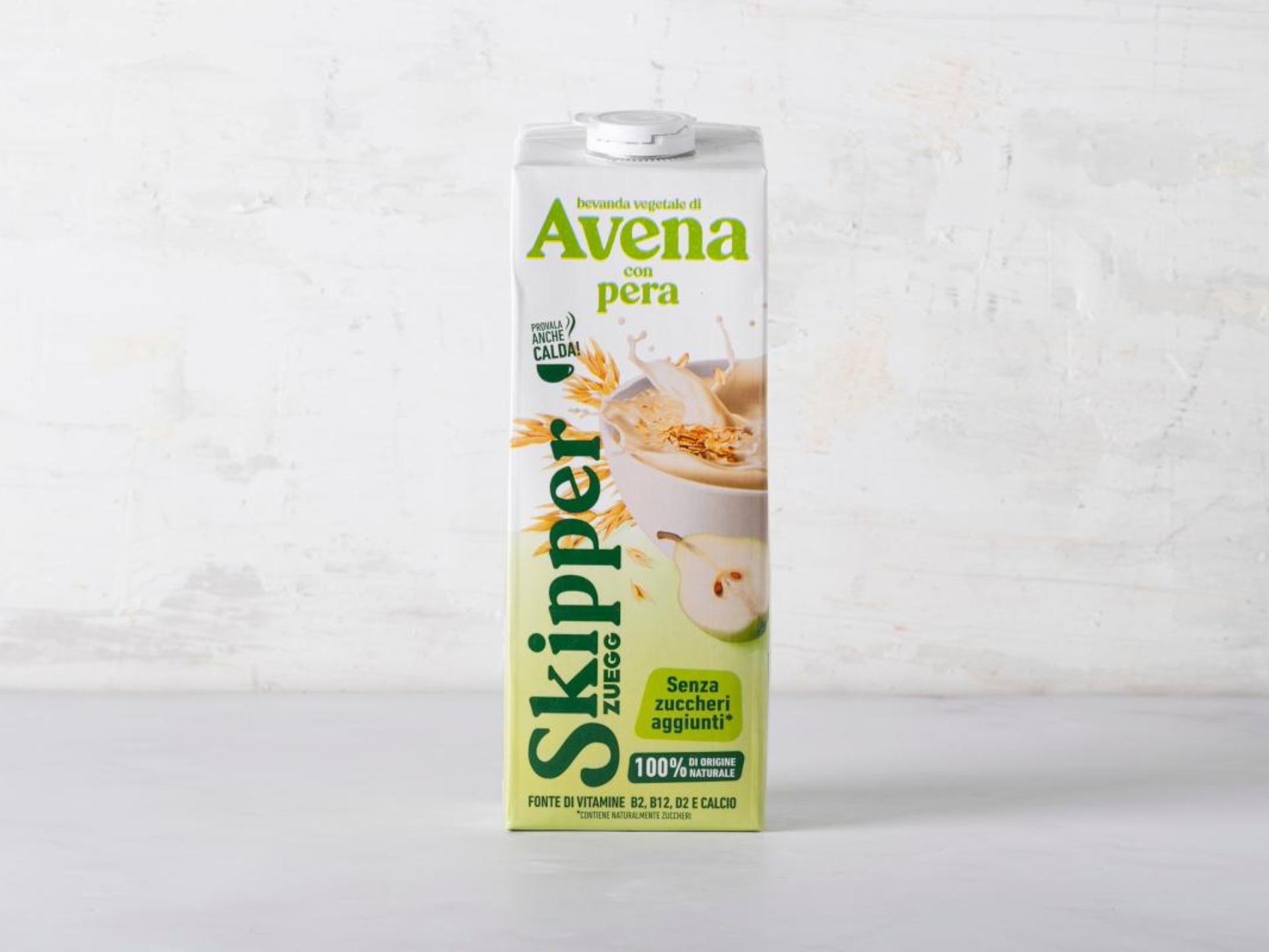 Bevanda vegetale di avena con pera