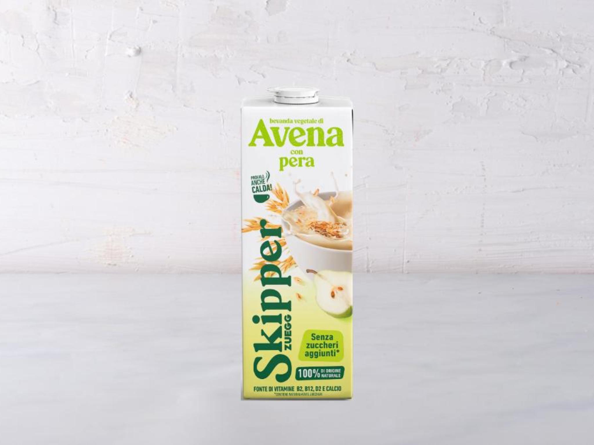 Bevanda vegetale di avena con pera