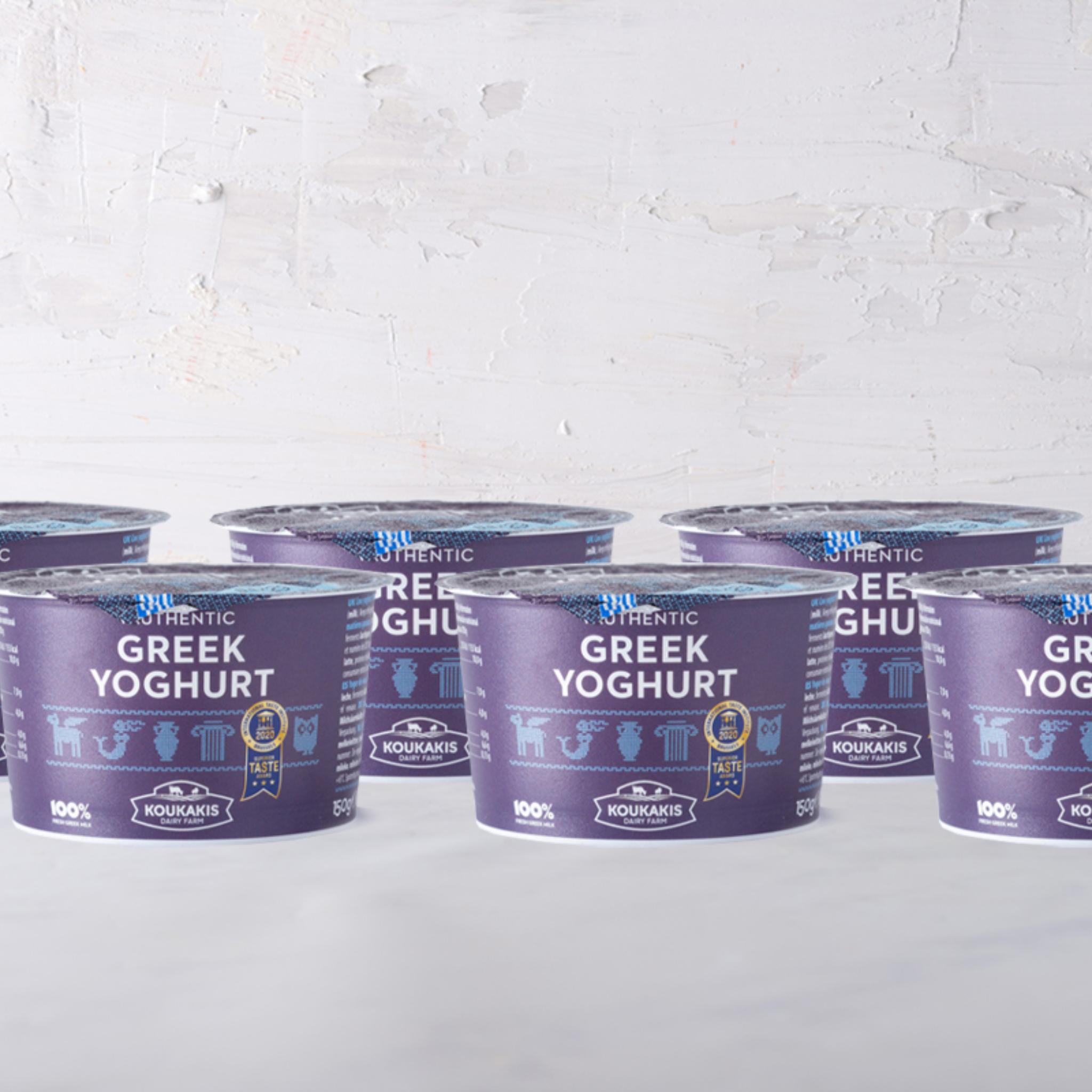 6 yogurt greco bianco intero