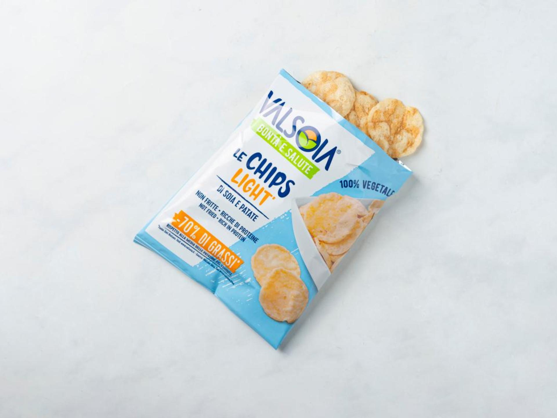 Chips light di soia e patate