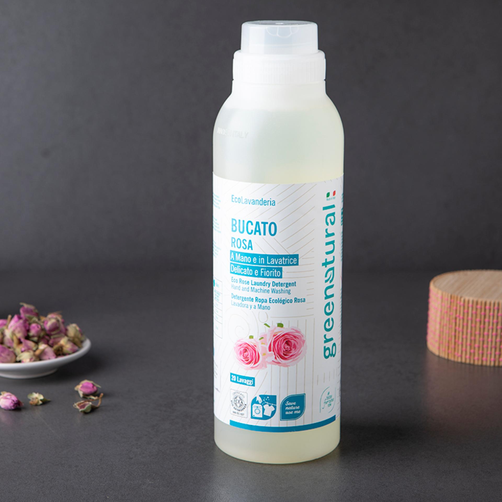 Detersivo per bucato alla rosa