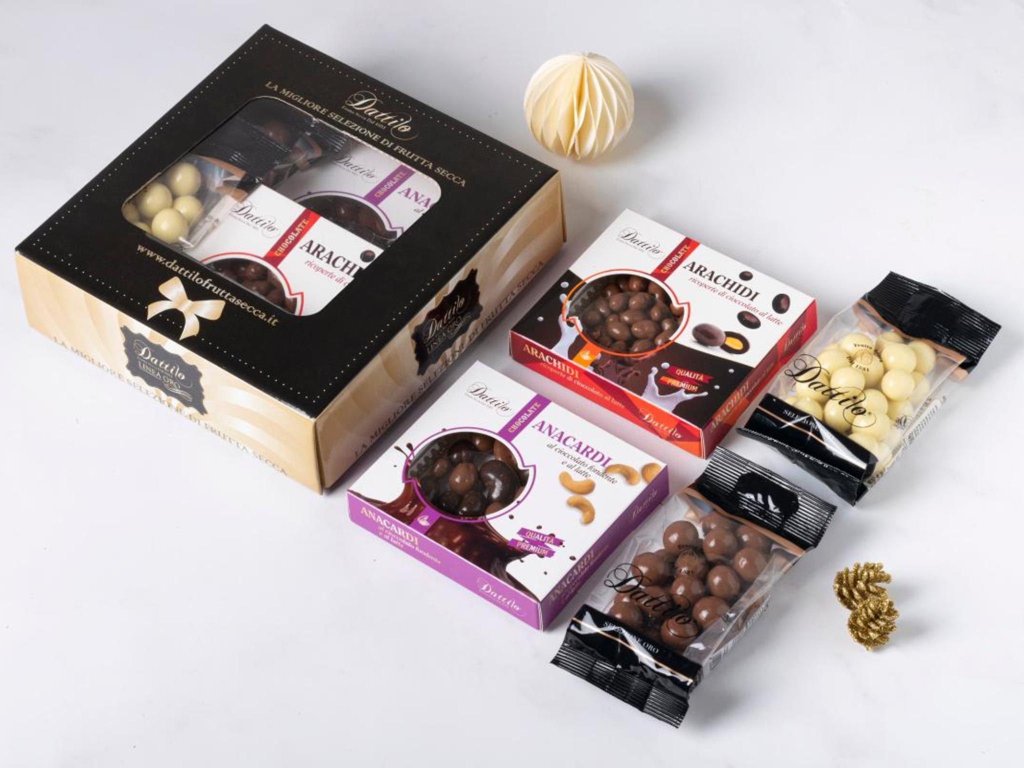 Confezione con dragées miste