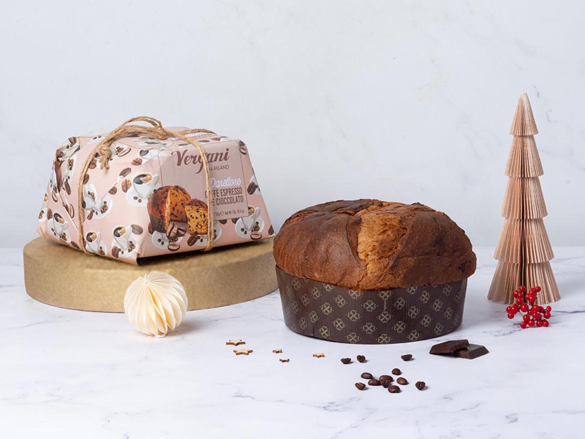 Panettone caffè e cioccolato