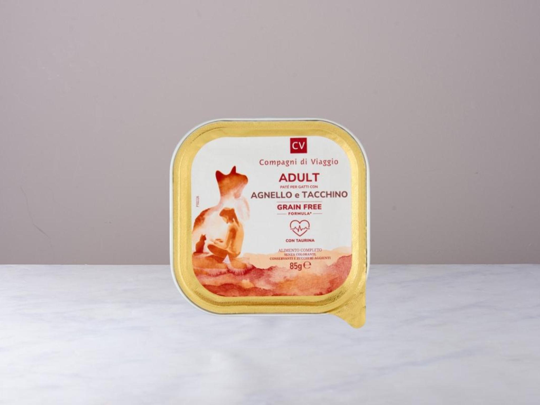 Adult Patè per gatto con agnello e tacchino