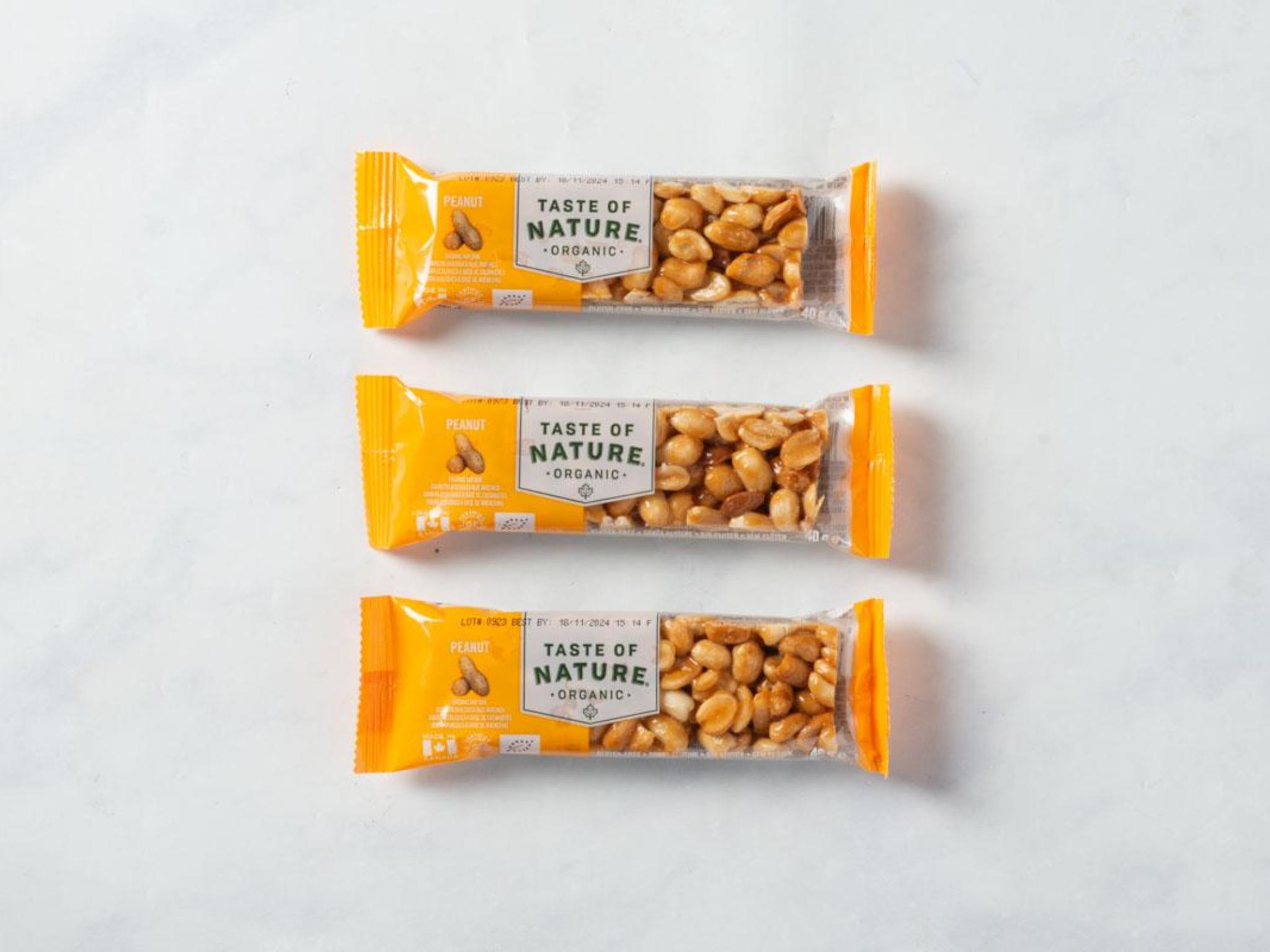 3 Barrette alle arachidi BIO