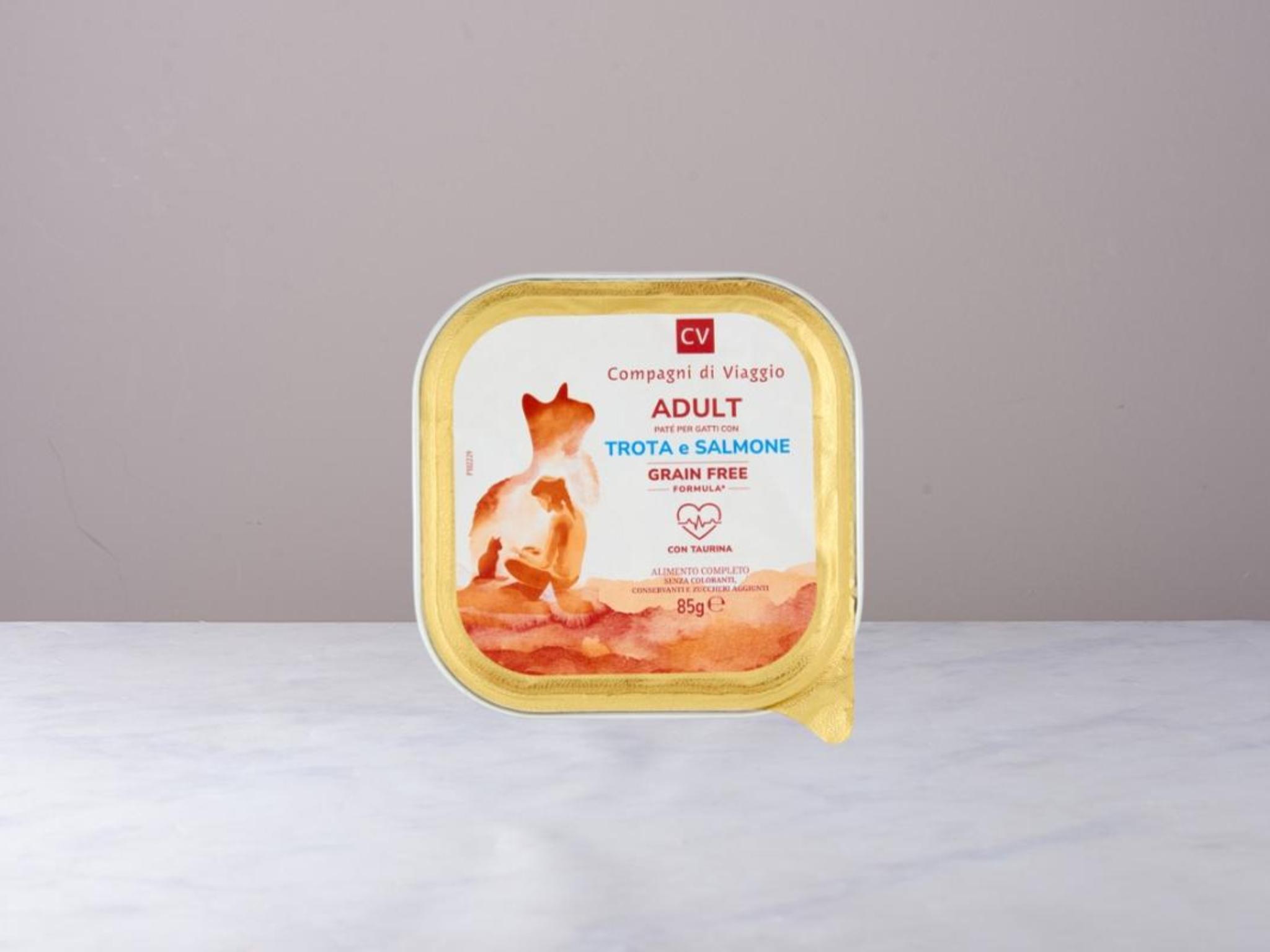 Adult Patè per gatti con trota e salmone