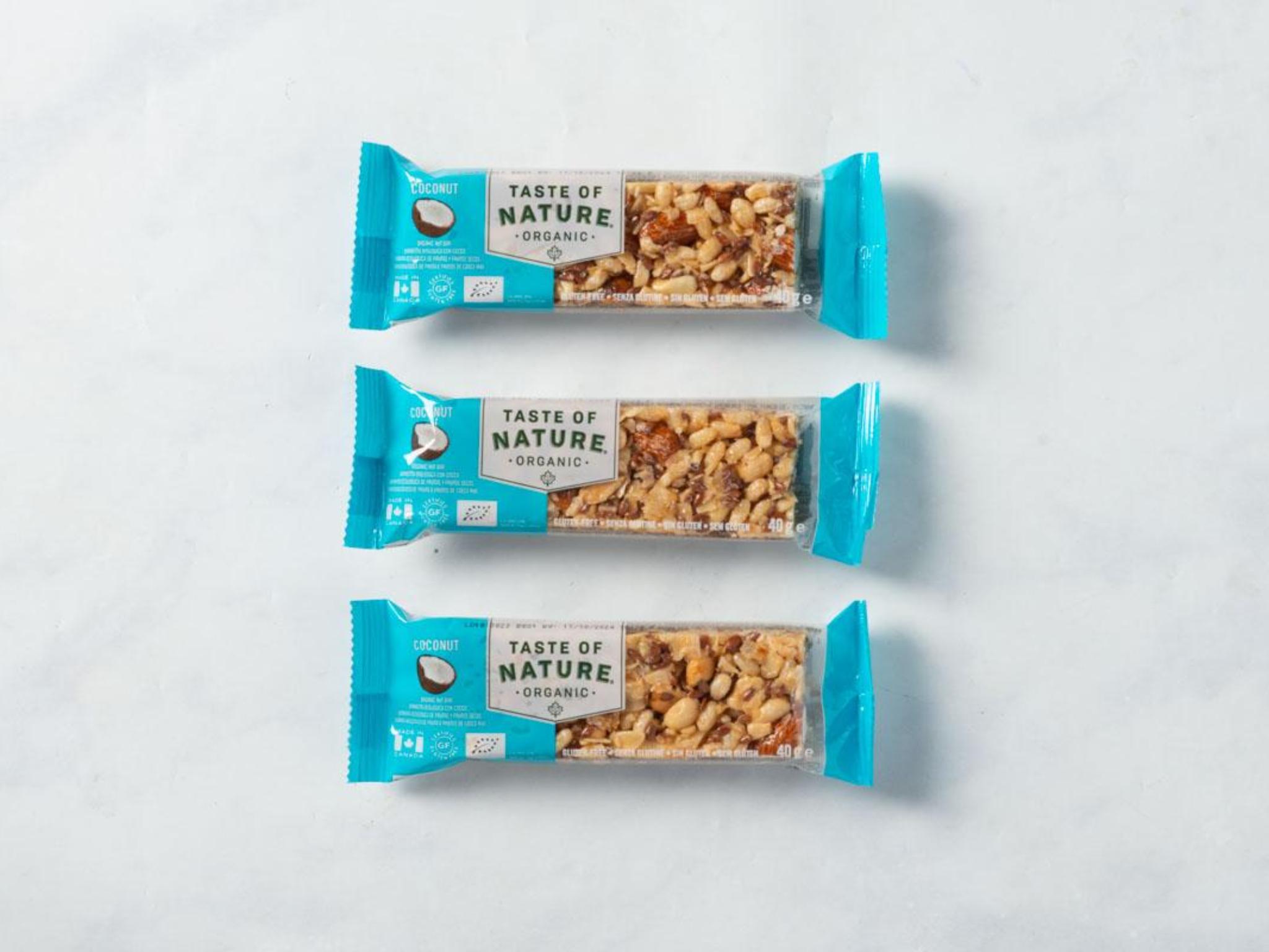 3 Barrette cocco, mandorle, arachidi BIO