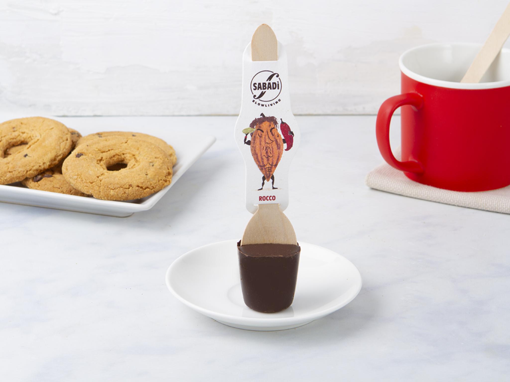Cioccolata in tazza peperoncino e cardamomo BIO