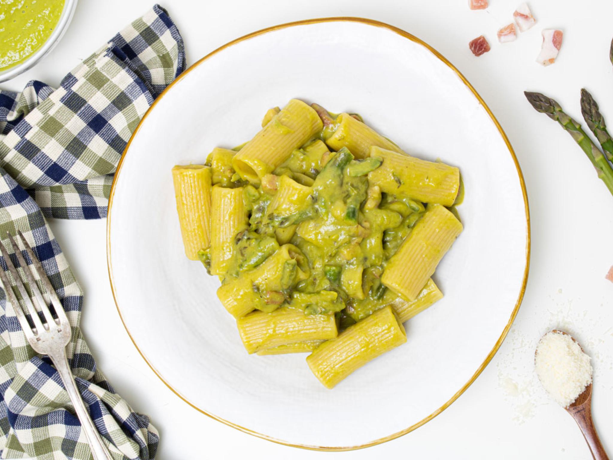 Kit pasta asparagi e pancetta