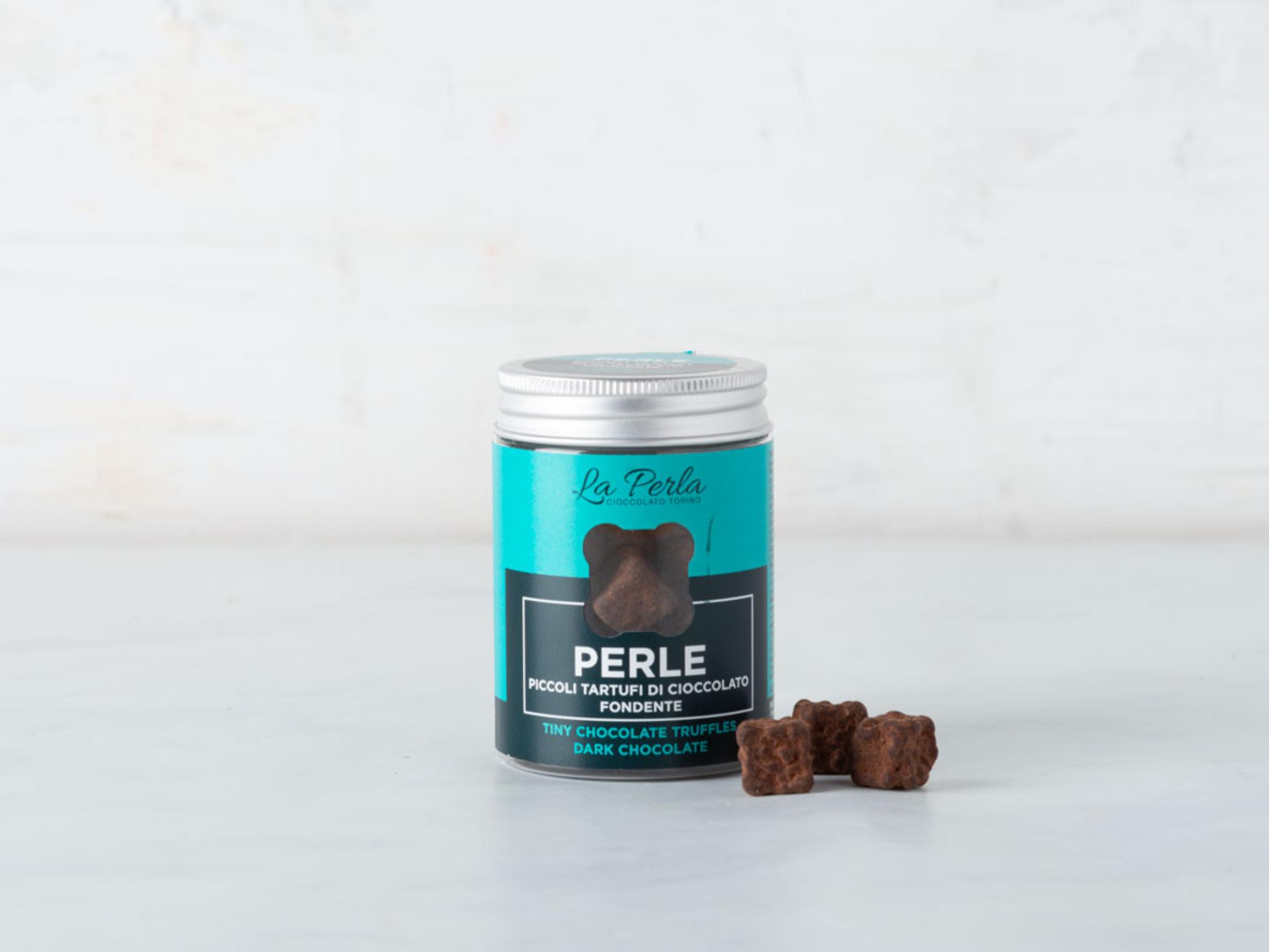 Tartufini di cioccolato fondente