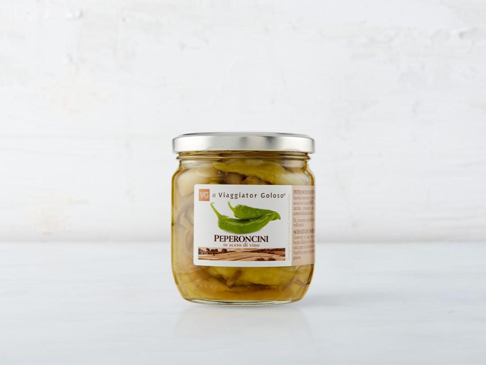 Peperoncini in aceto di vino